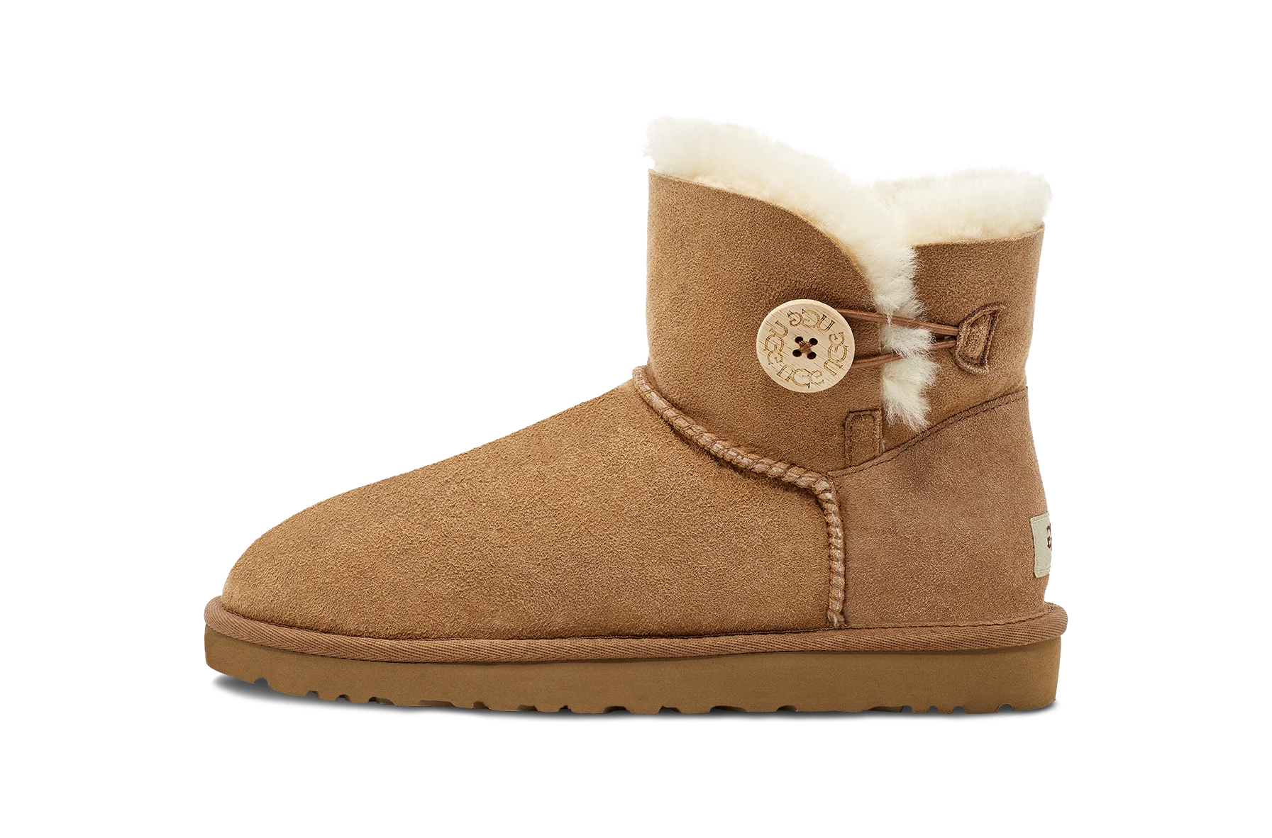UGG Mini Bailey Button II Chestnut, Chestnut (1016422-CHE)