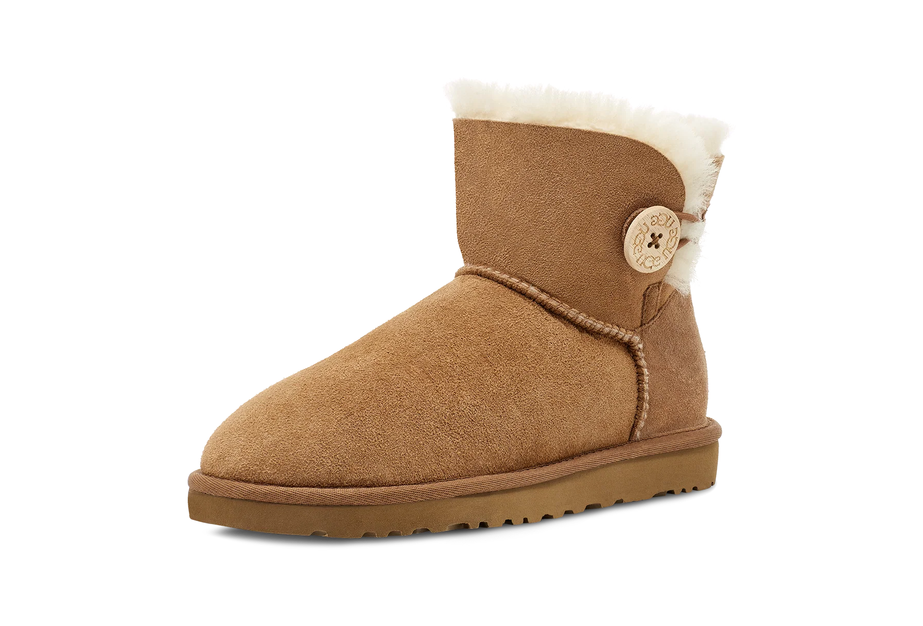 UGG Mini Bailey Button II Chestnut, Chestnut (1016422-CHE)