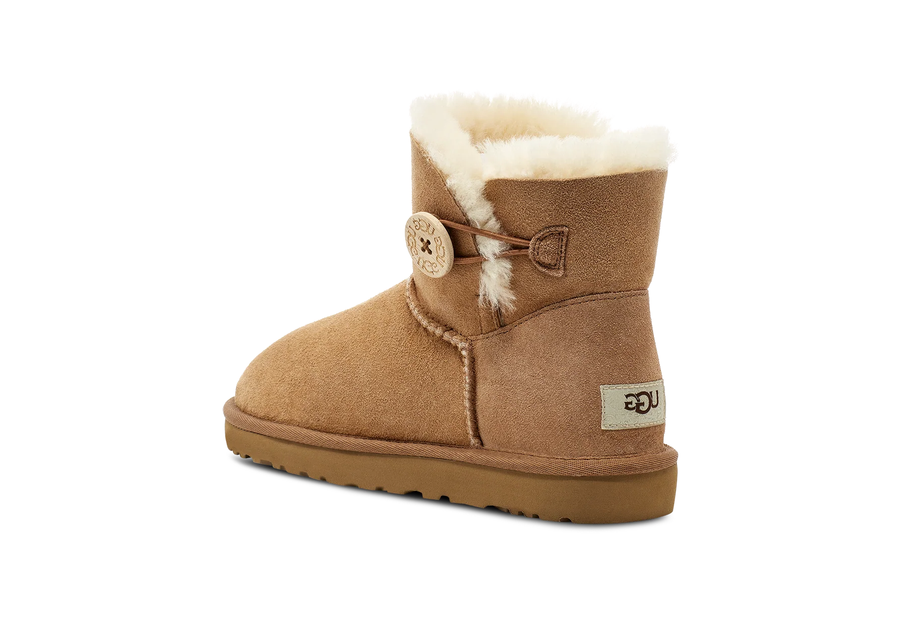 UGG Mini Bailey Button II Chestnut, Chestnut (1016422-CHE)
