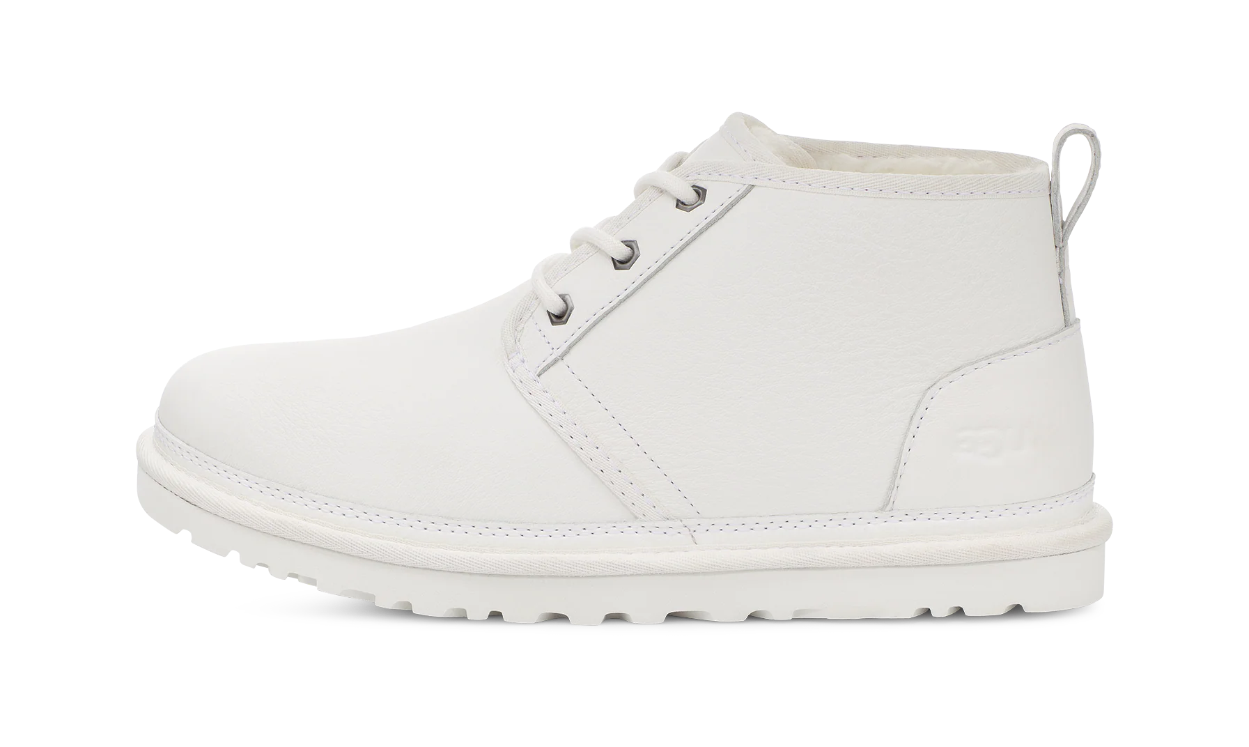 UGG Neumel Leather Boot White, White/White (1133777-WWH)