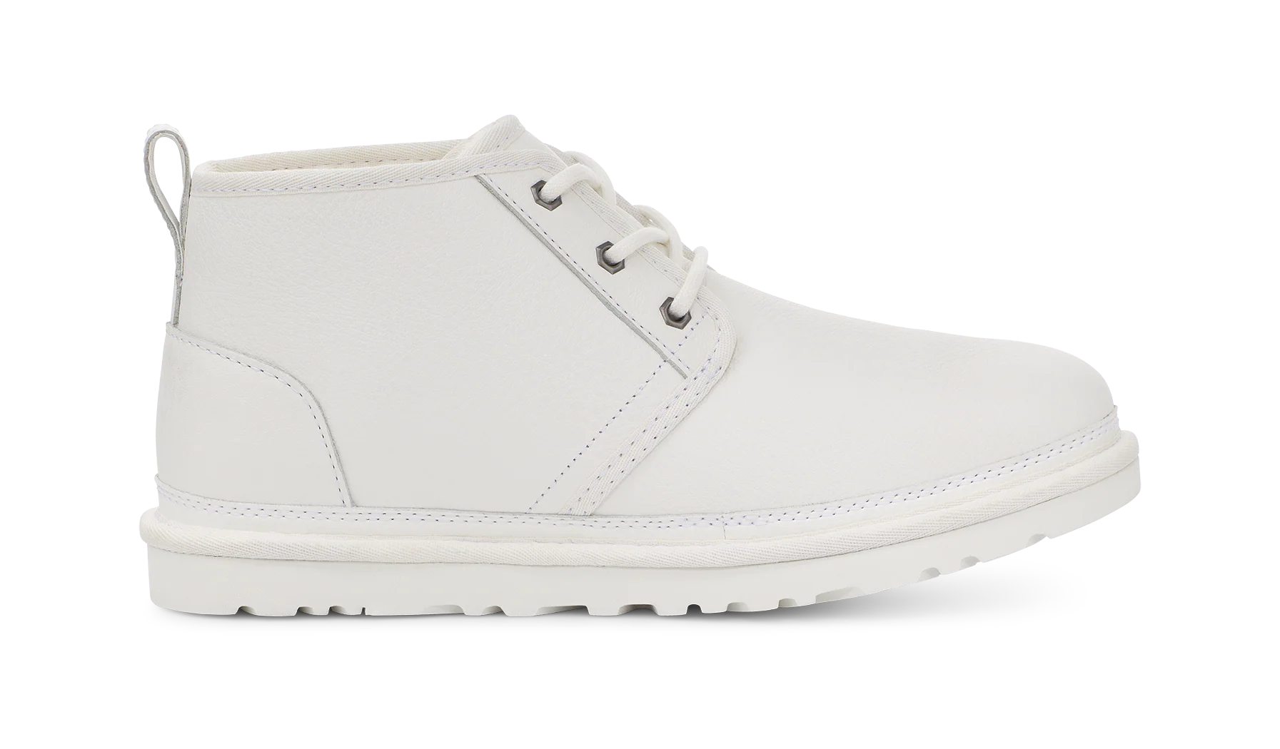 UGG Neumel Leather Boot White, White/White (1133777-WWH)
