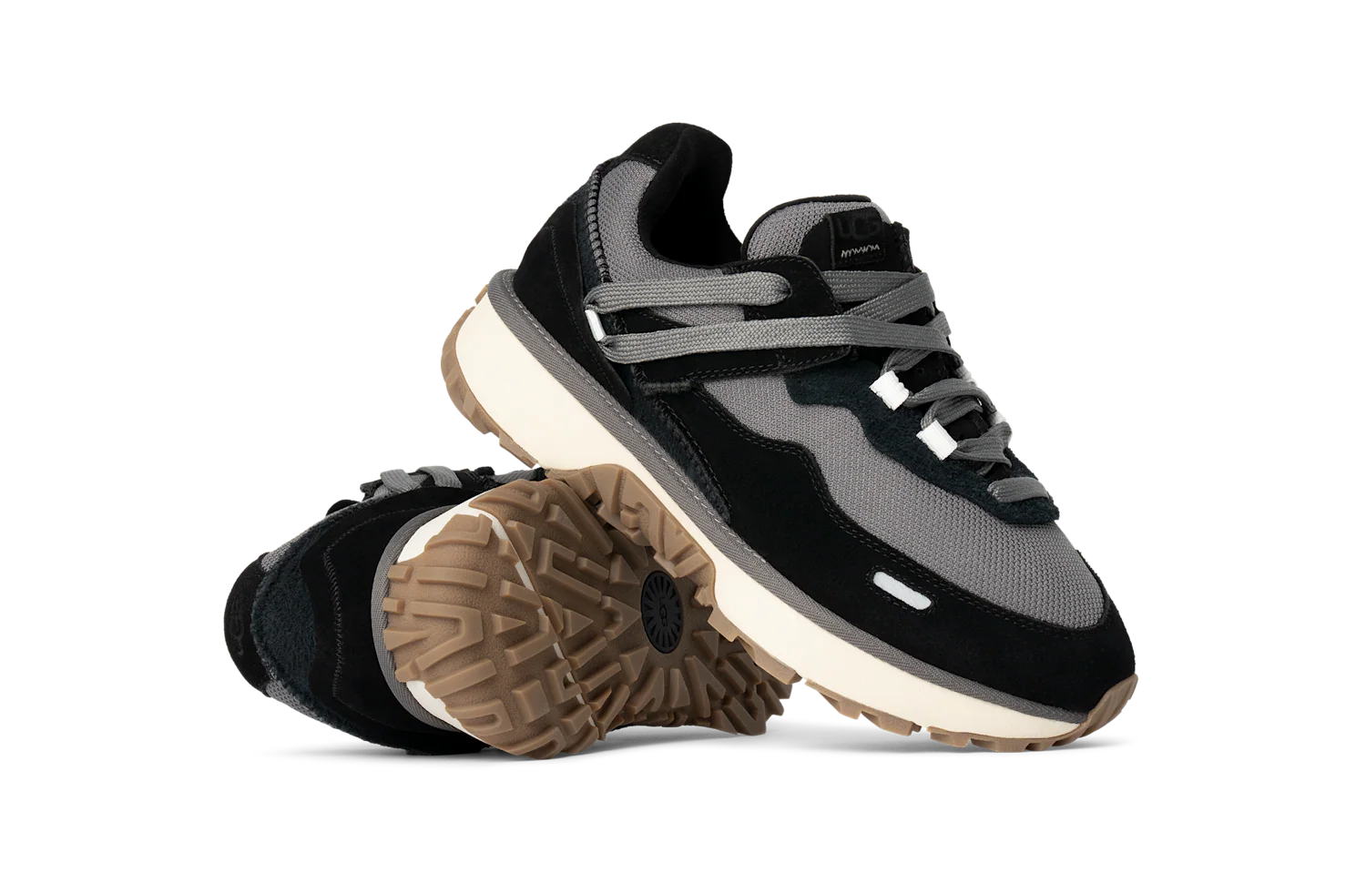 UGG RetroFi Low Black, Black (1167070-BLK)