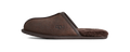UGG Scuff Leather Distressed Slipper Dusted Cocoa