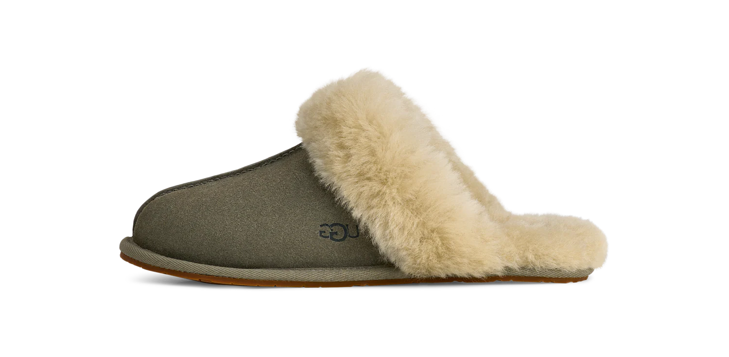 UGG Scuffette II Slipper Moss Green Muted Brass, Moss Green/Muted Brass (1106872-MRNM)