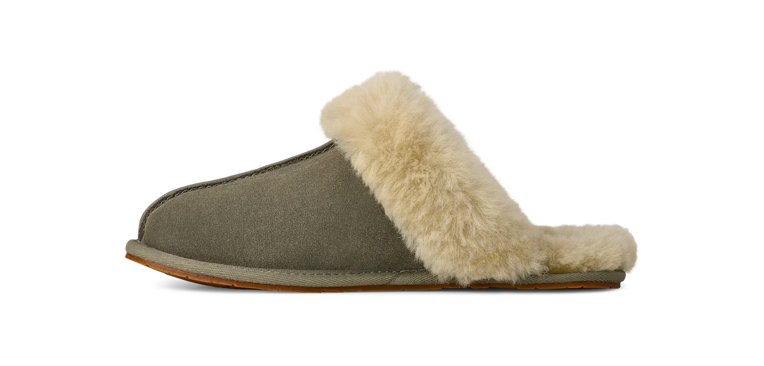 UGG Scuffette II Slipper Moss Green Muted Brass, Moss Green/Muted Brass (1106872-MRNM)