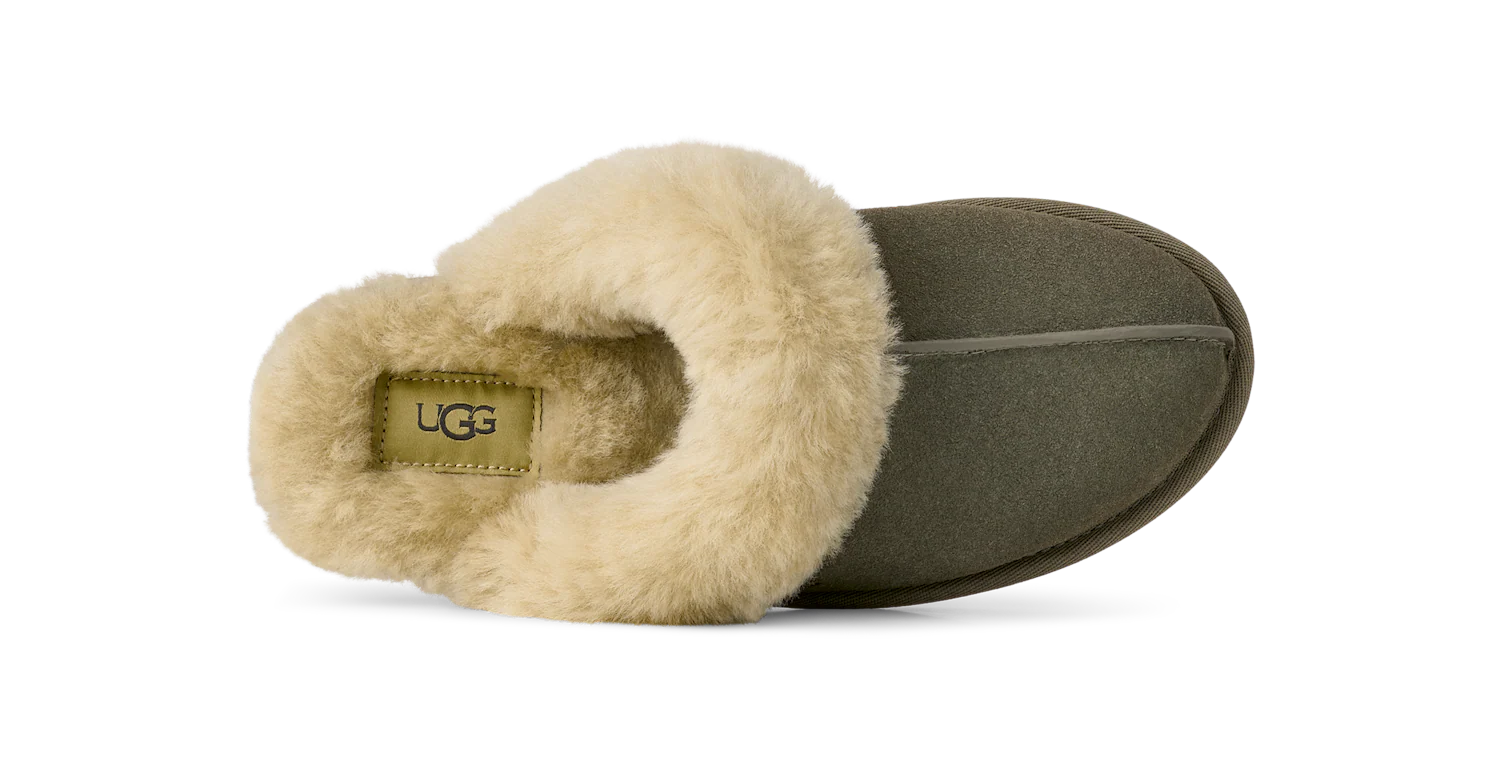 UGG Scuffette II Slipper Moss Green Muted Brass, Moss Green/Muted Brass (1106872-MRNM)