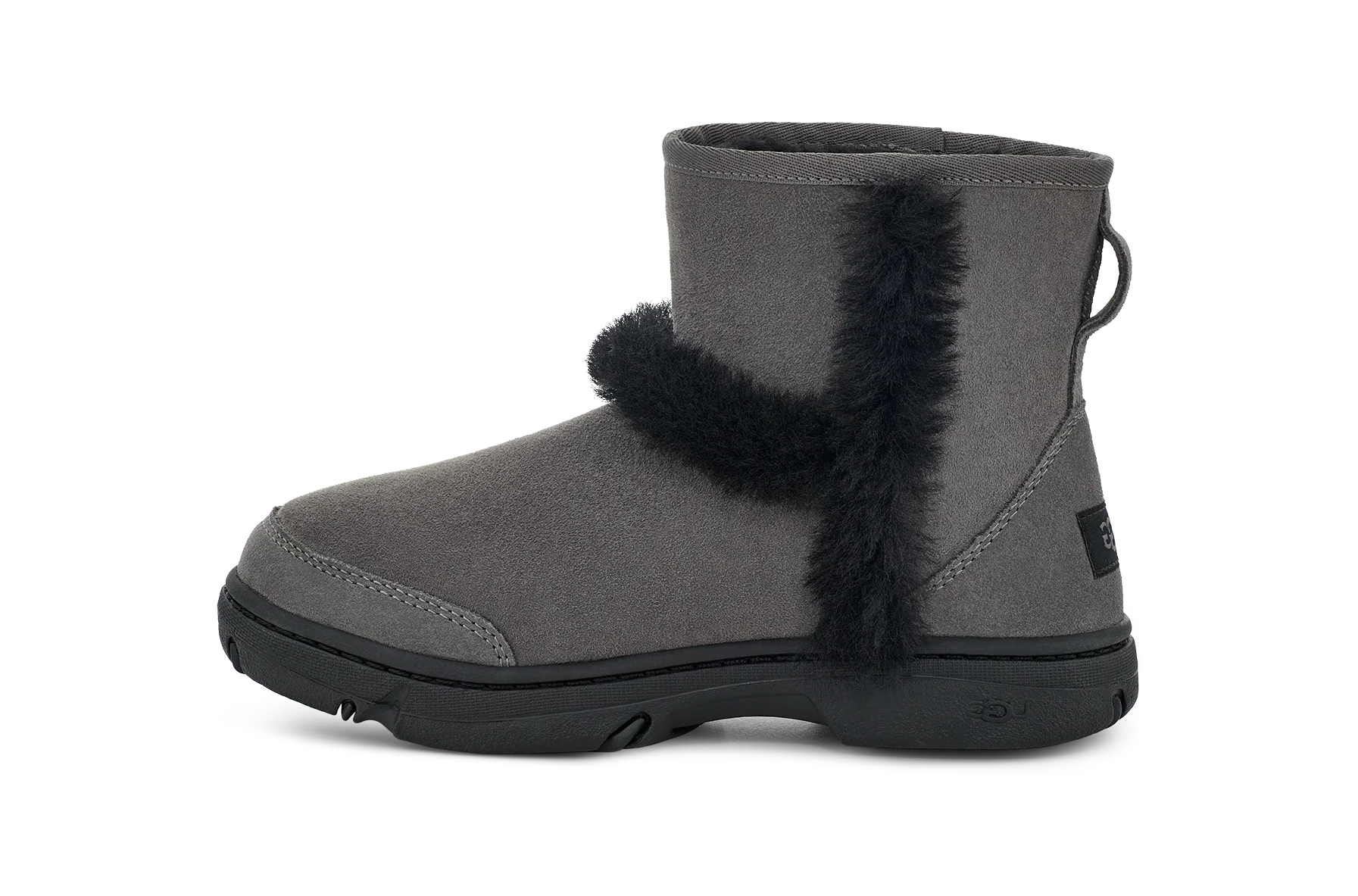 UGG Sunburst Mini Boot Grey, Grey (1130728-GREY)