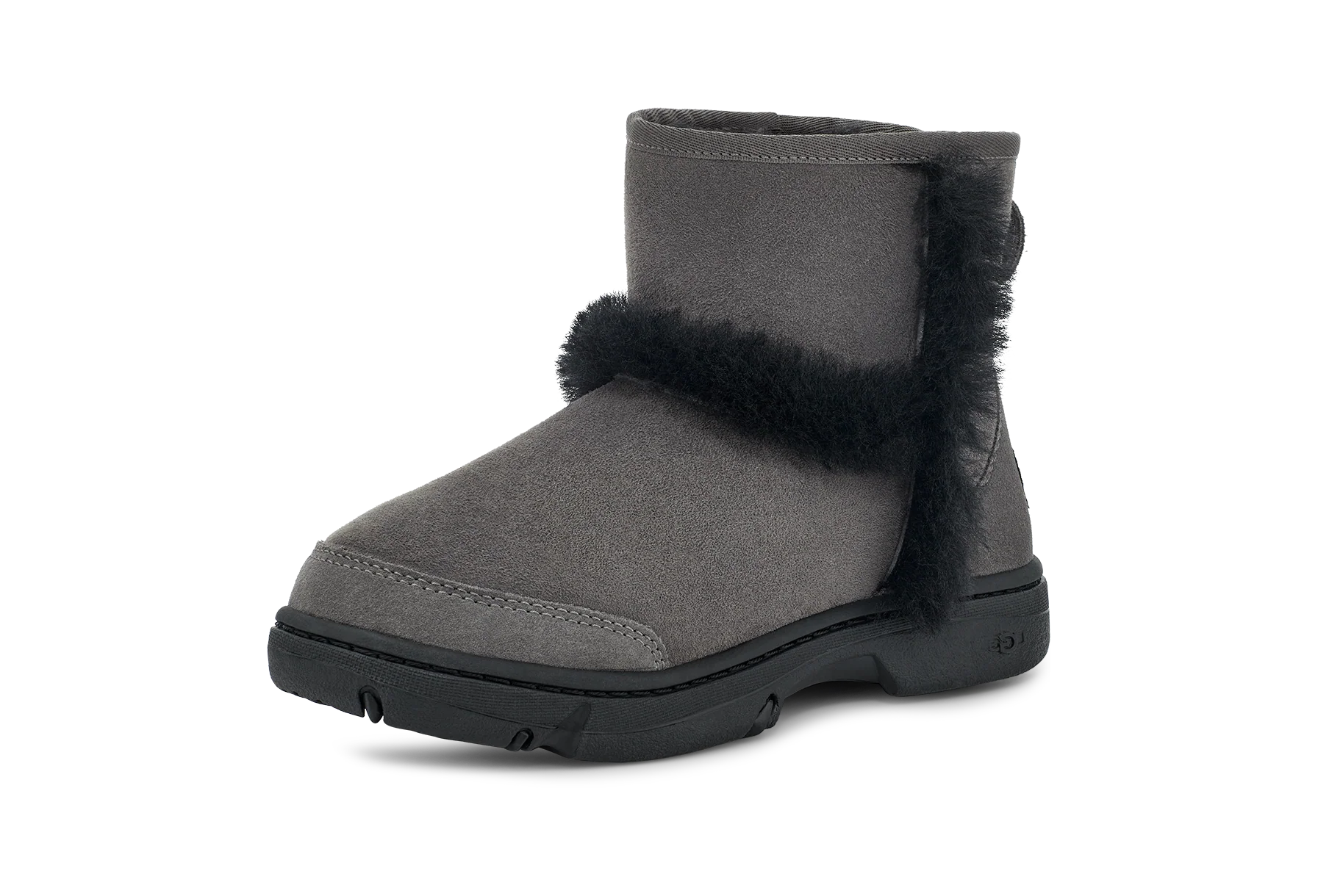 UGG Sunburst Mini Boot Grey, Grey (1130728-GREY)