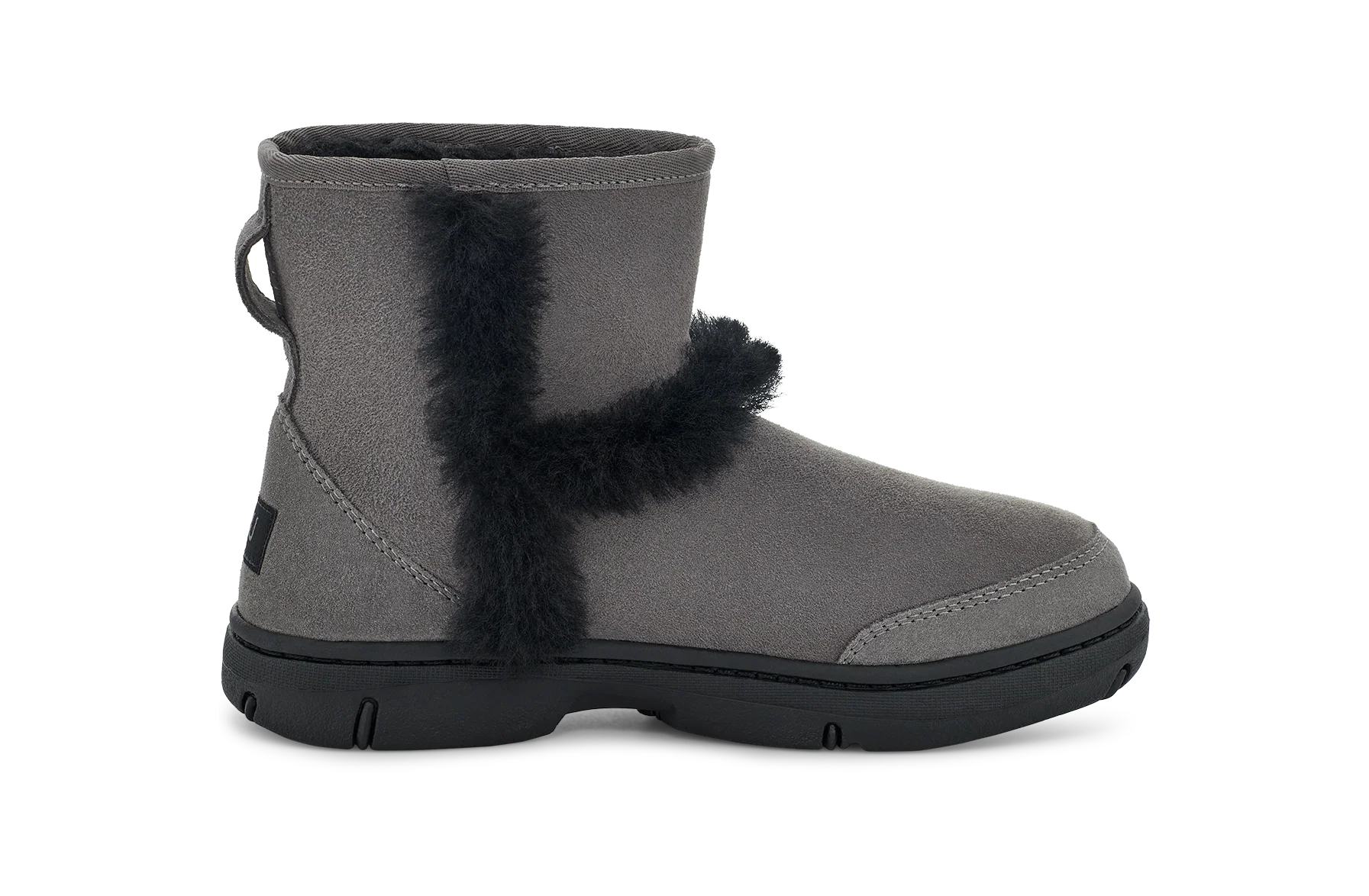 UGG Sunburst Mini Boot Grey, Grey (1130728-GREY)