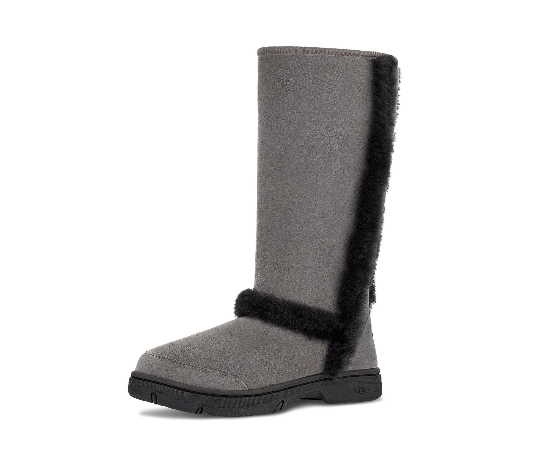 UGG Sunburst Tall Boot Grey Black, Grey/Black (5218-GRB)