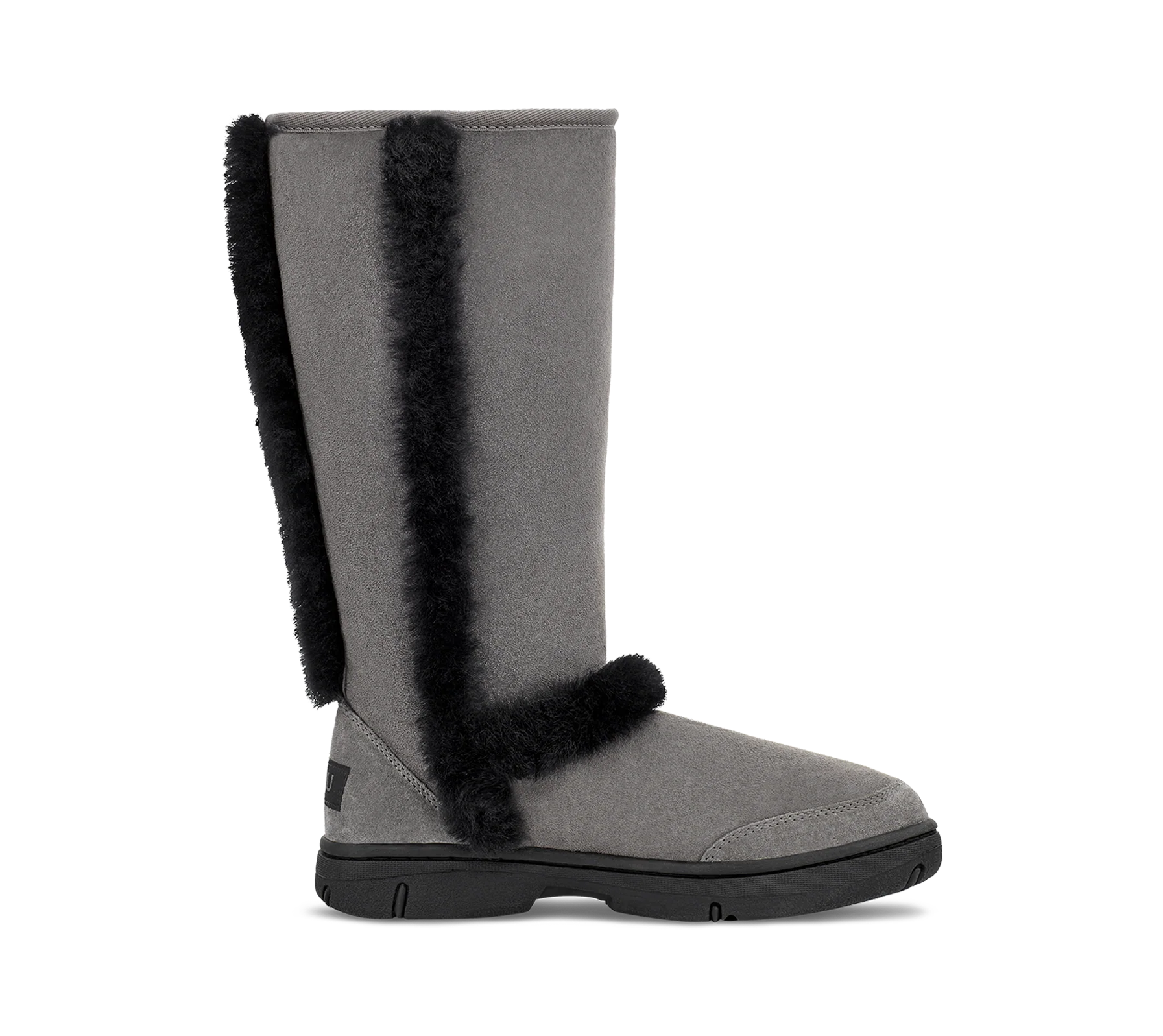 UGG Sunburst Tall Boot Grey Black, Grey/Black (5218-GRB)