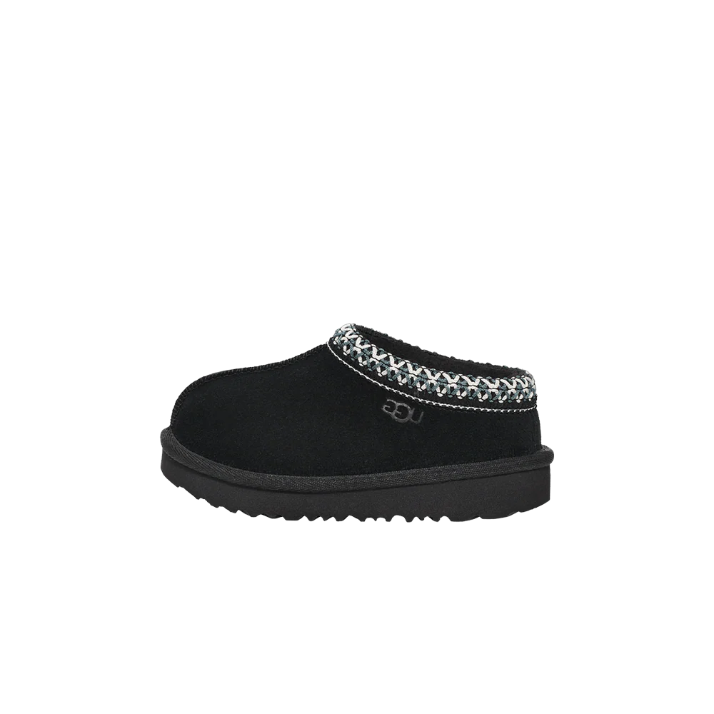 UGG Tasman II Slipper Black (Toddler), Black (1019066T-BLK)