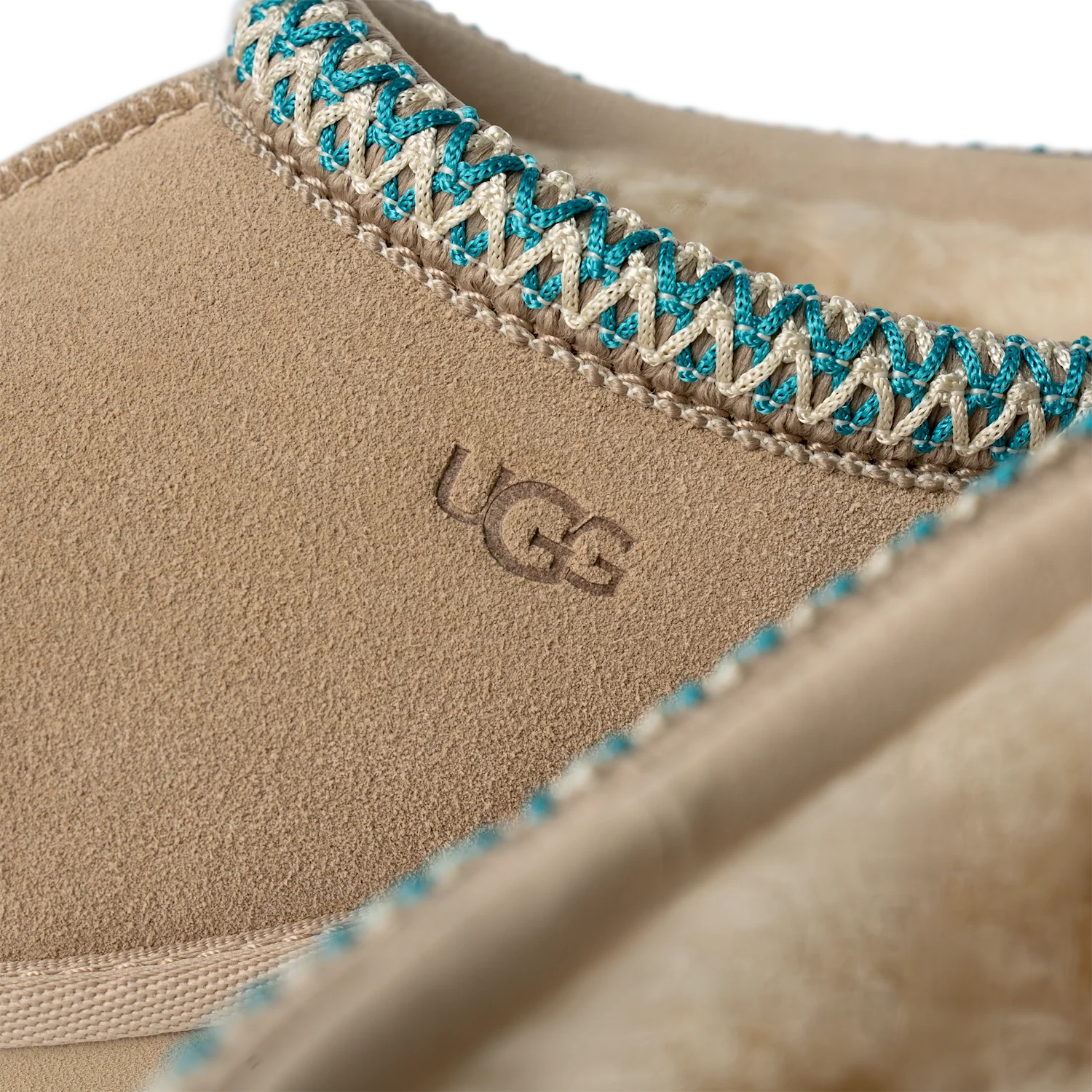 UGG Tasman II Slipper Driftwood White Pepper (Kids), Driftwood/White Pepper (1019066K-DRF)