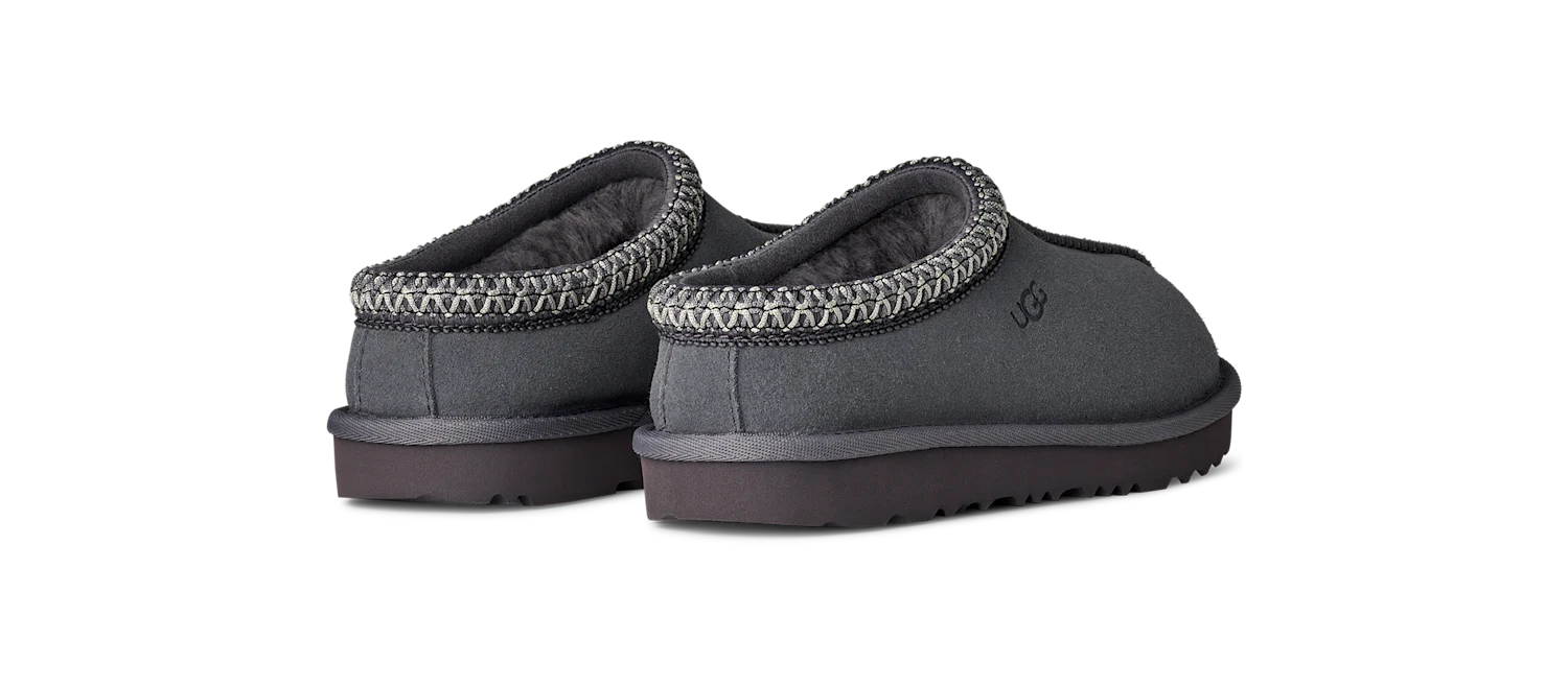 UGG Tasman II Slipper Obsidian (Kids), Obsidian (1019066K-OBS)