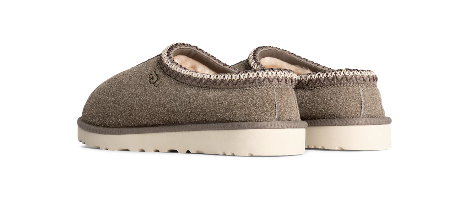 UGG Tasman Shaggy Suede Slipper Smoke Plume, Smoke Plume (1166930-SKP)