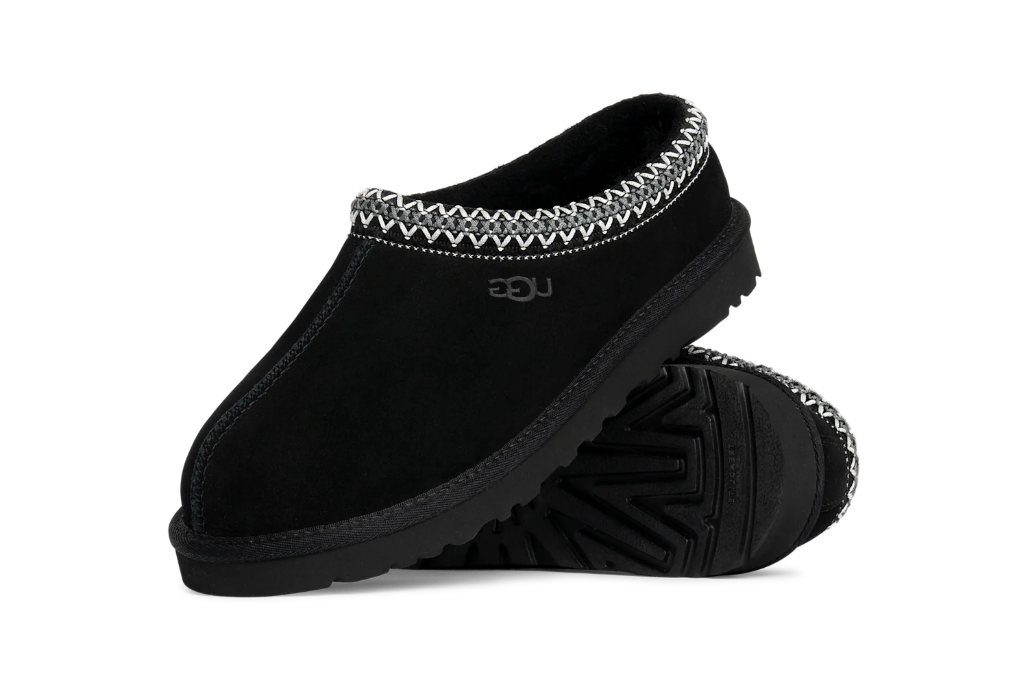 UGG Tasman Slipper Black, Black (5950-BLK / 5955-BLK / 1174671-BLK)