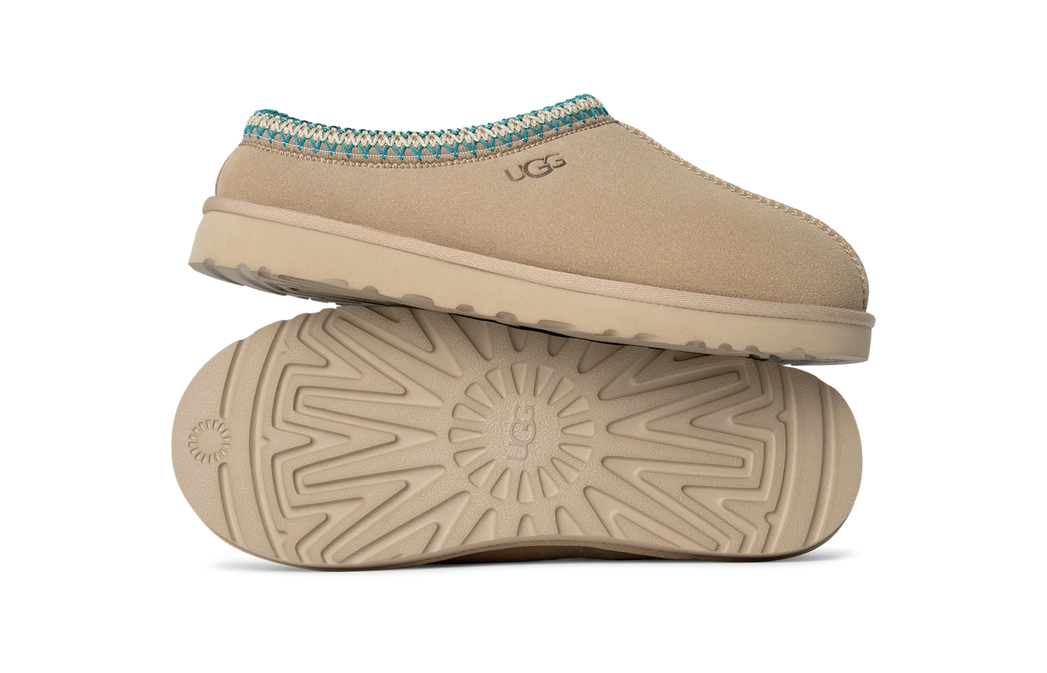 UGG Tasman Slipper Driftwood White Pepper, Driftwood/White Pepper (5950-DRF)