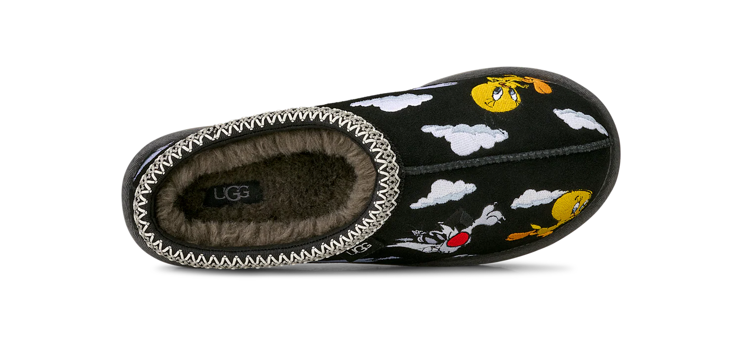 UGG Tasman Slipper Palace x Looney Tunes Black