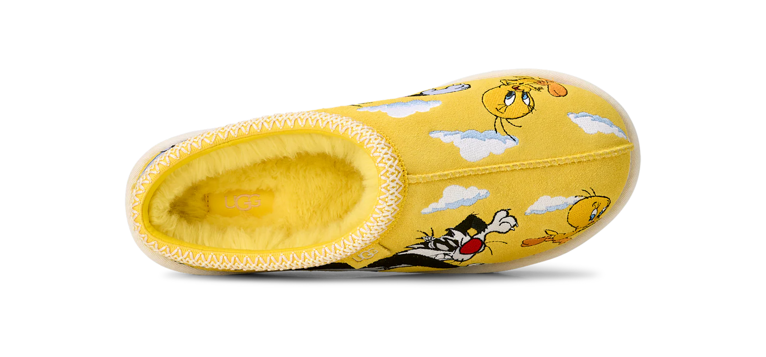 UGG Tasman Slipper Palace x Looney Tunes Yellow