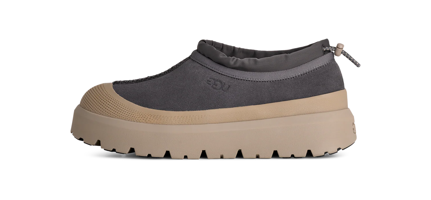 UGG Tasman Weather Hybrid Slipper Obsidian Cobble Grey, Obsidian/Cobble Grey (1144096-OBB)