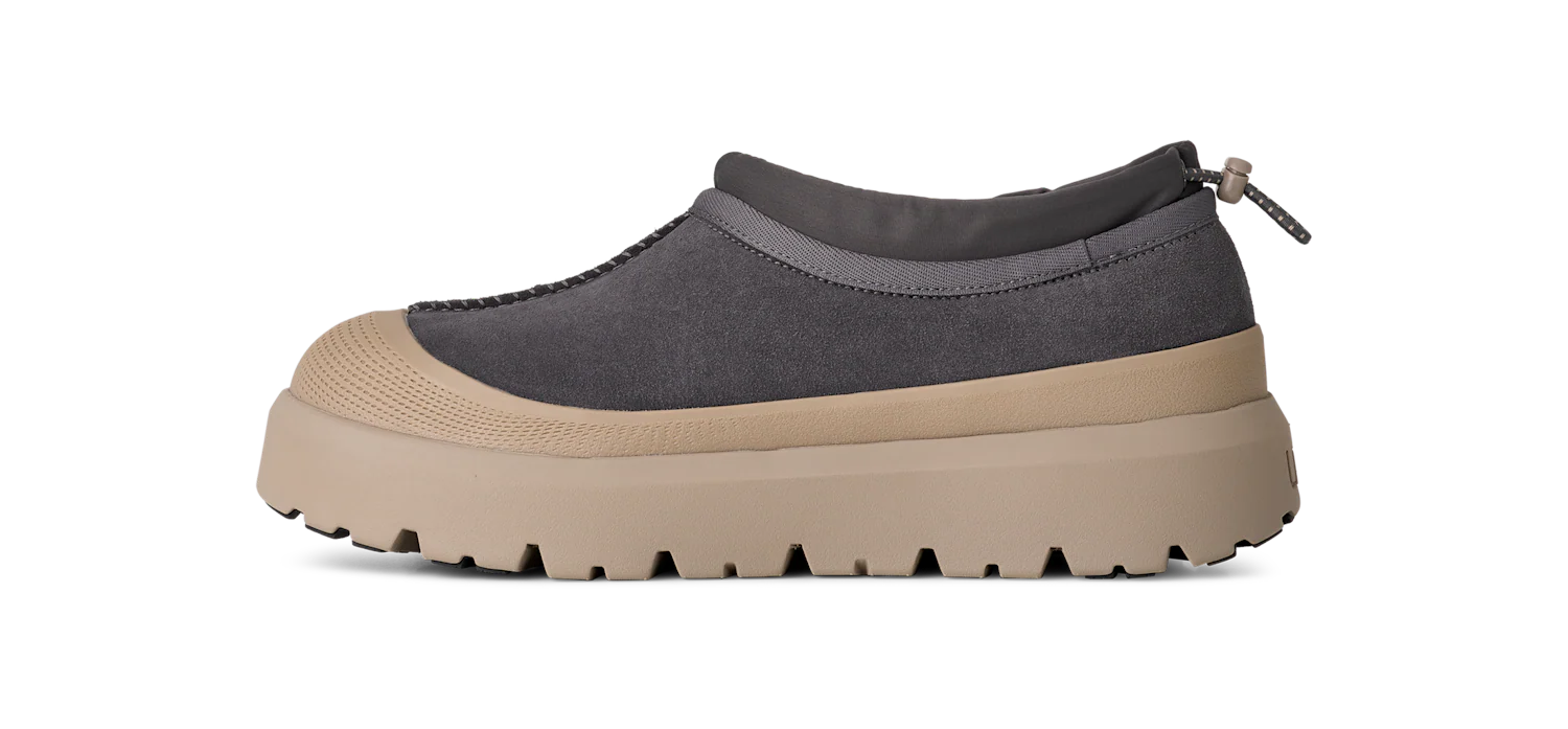 UGG Tasman Weather Hybrid Slipper Obsidian Cobble Grey, Obsidian/Cobble Grey (1144096-OBB)