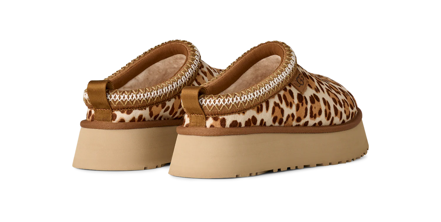 UGG Tazz Plains Slipper Felicity Leopard Jasmine