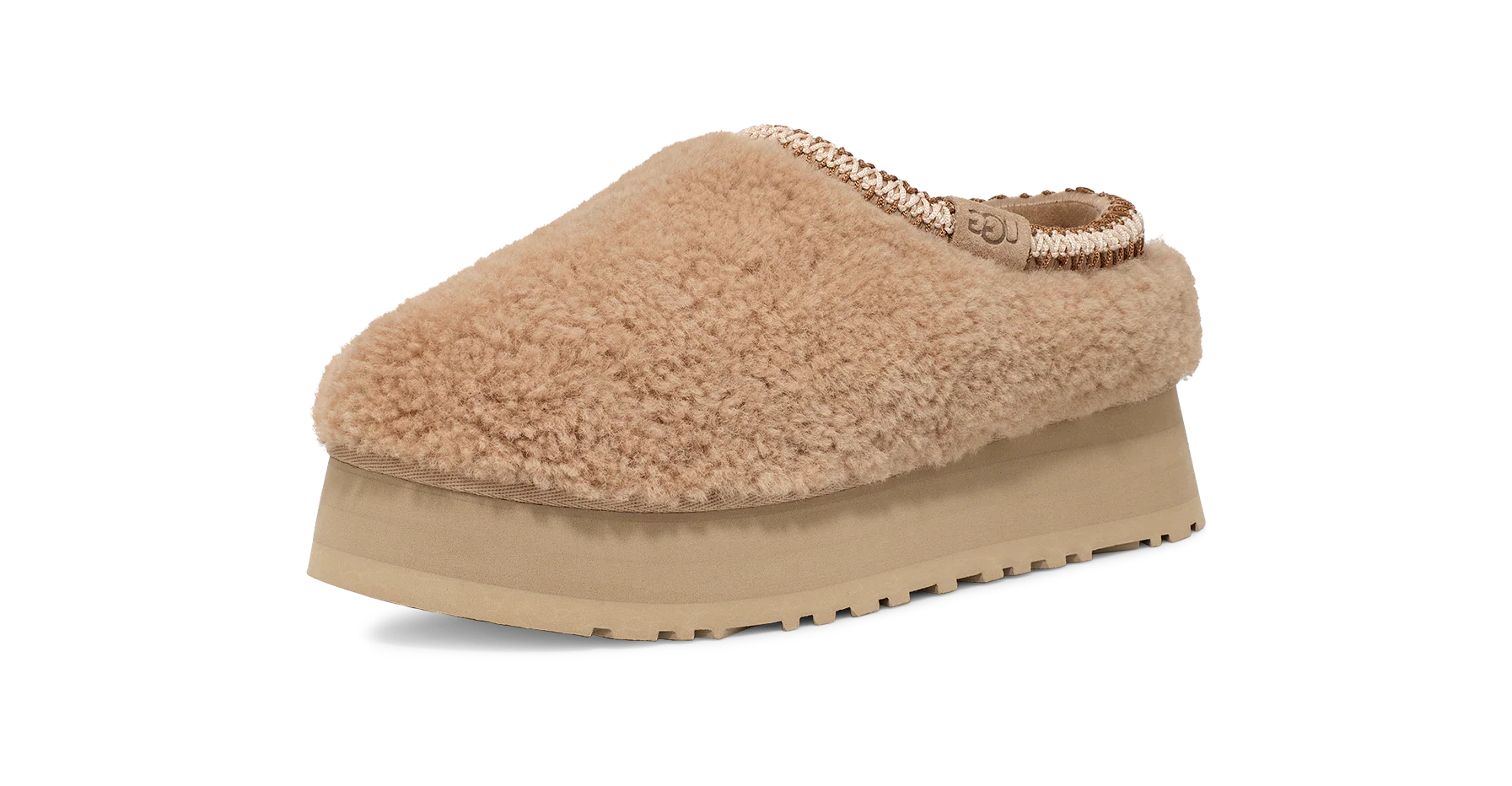 UGG Tazz Slipper Maxi Curly Sand, Sand (1167770-SAN)
