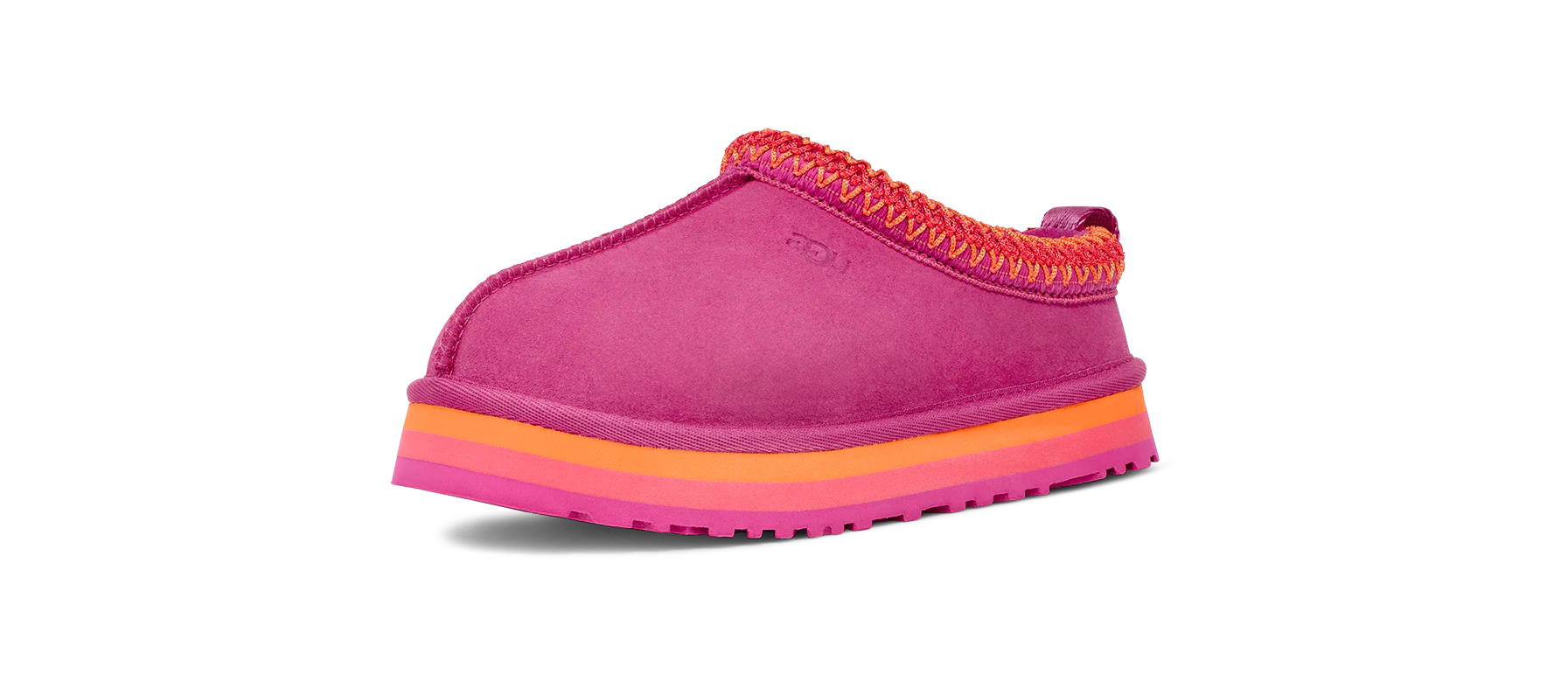 UGG Tazz Slipper Raspberry Multi (Kids), Raspberry Multi (1153054K-RYM)