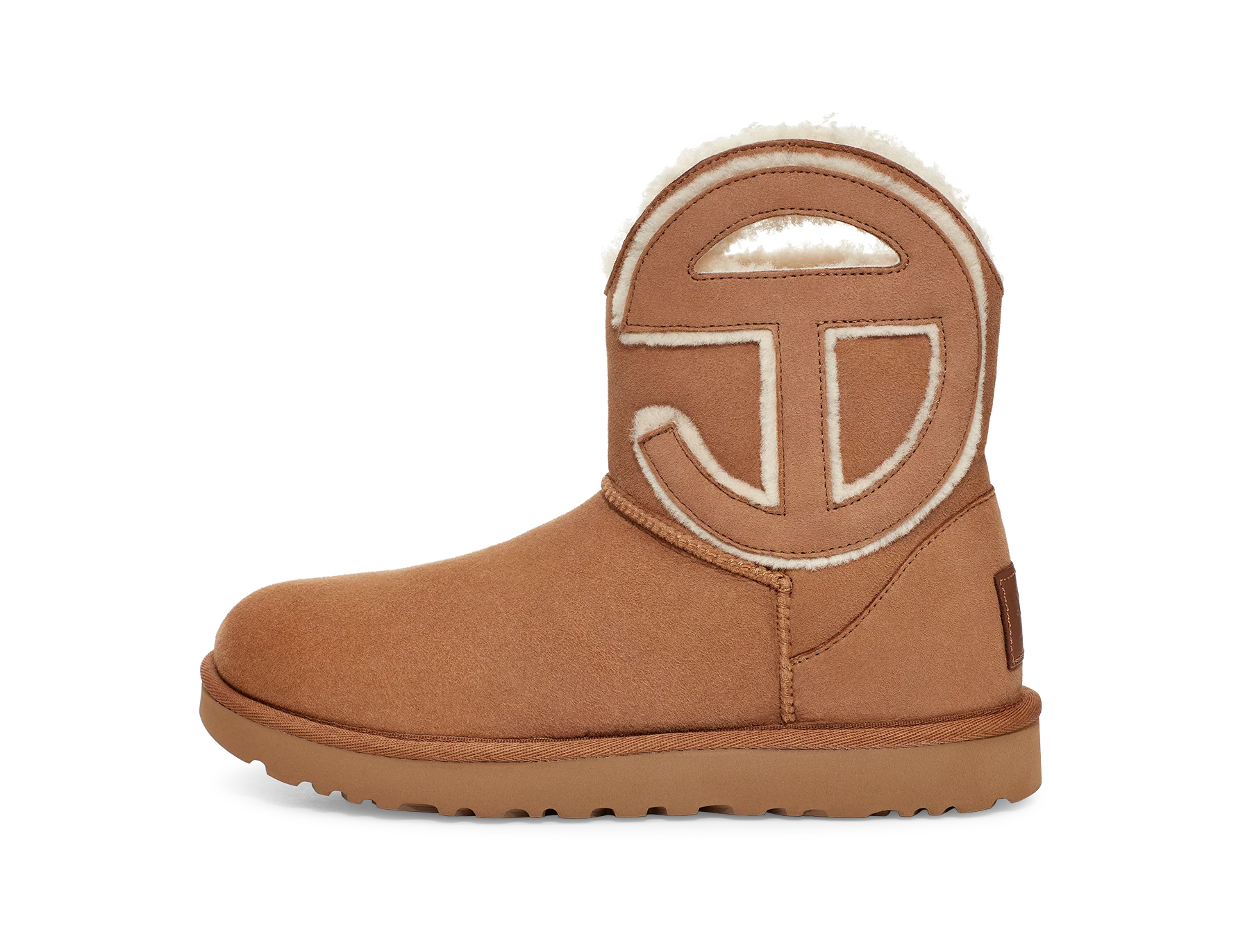 UGG x Telfar Logo Mini Chestnut, Chestnut (1122991-CHE)