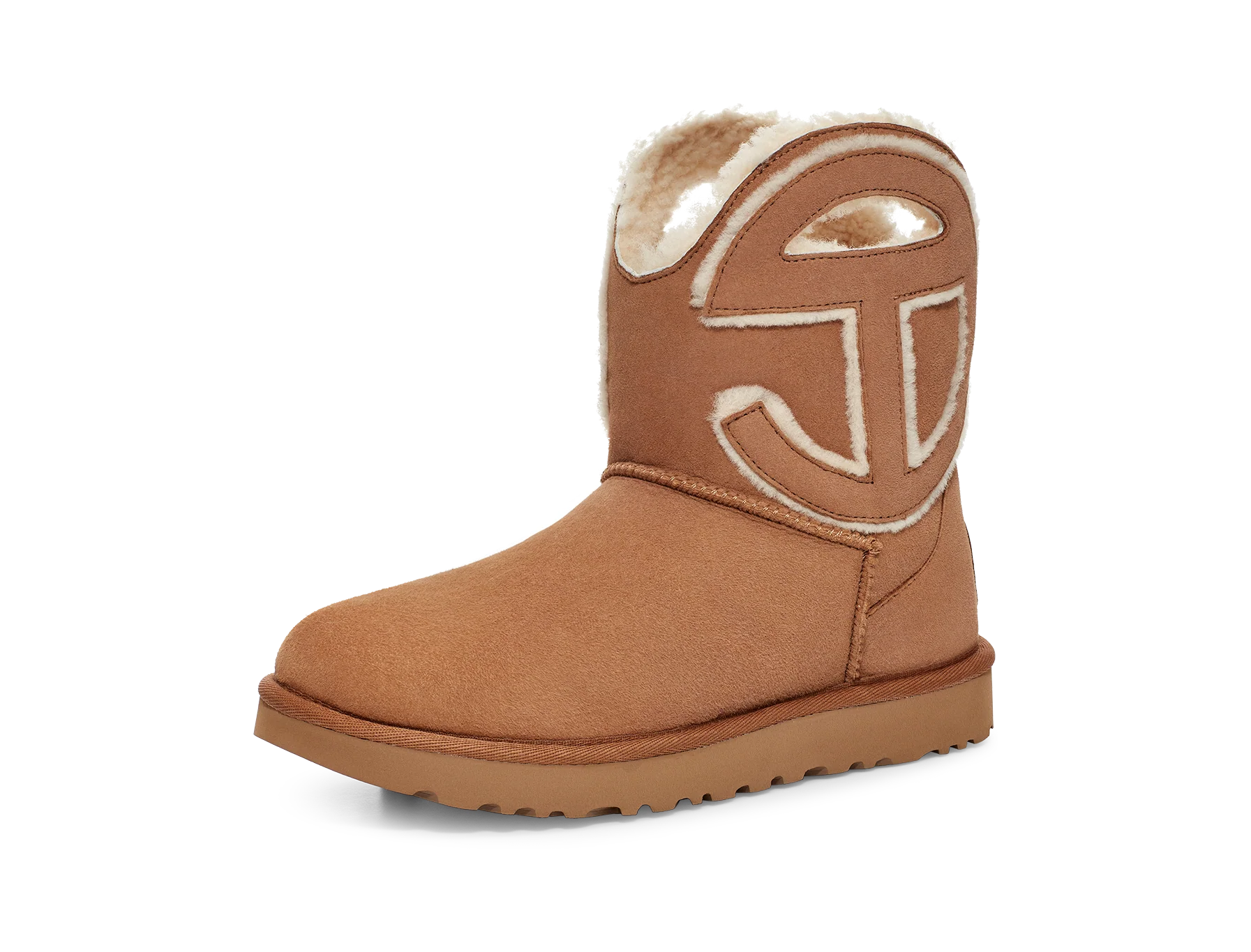 UGG x Telfar Logo Mini Chestnut, Chestnut (1122991-CHE)