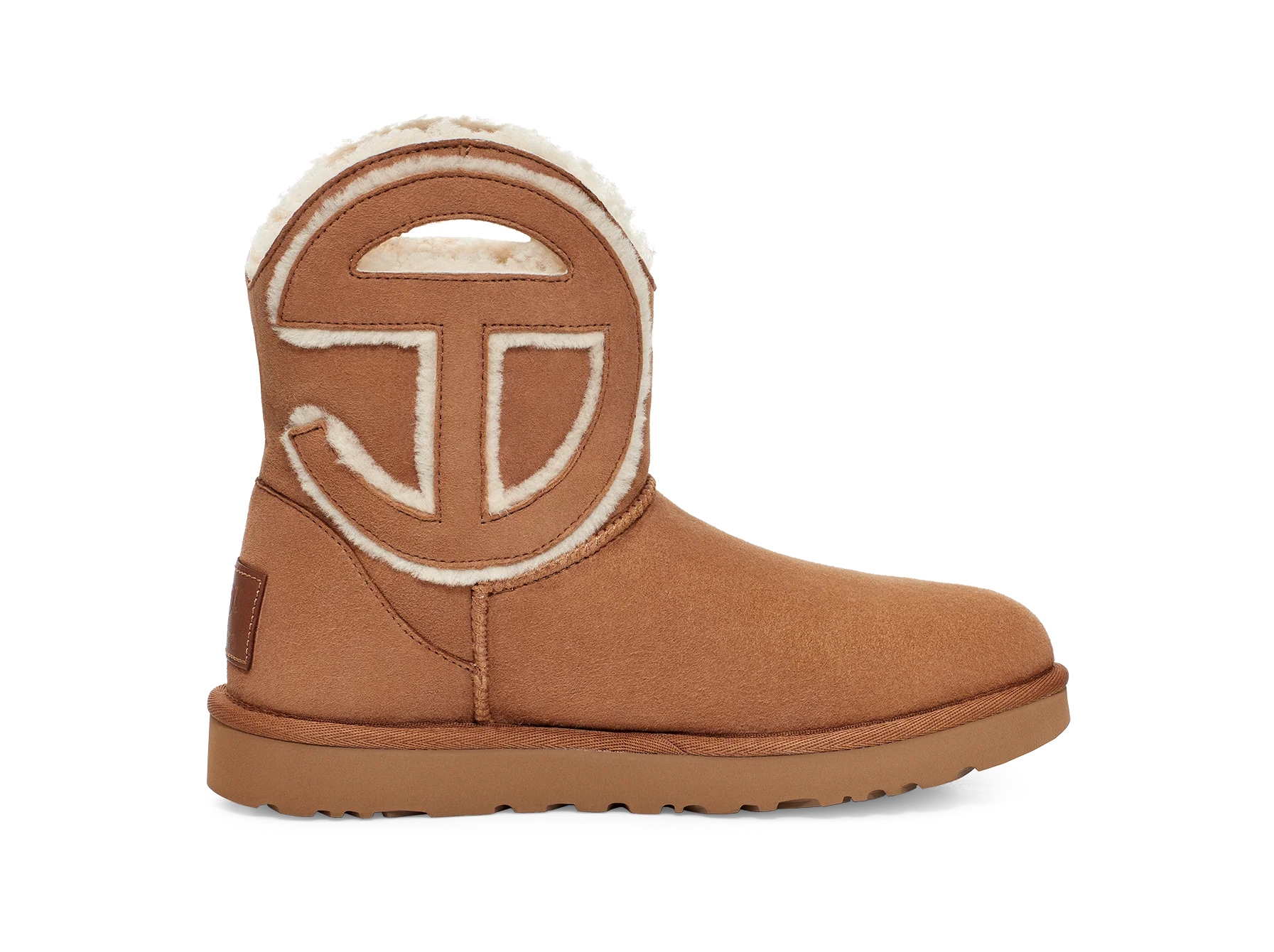 UGG x Telfar Logo Mini Chestnut, Chestnut (1122991-CHE)