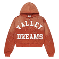 Vale Forever Classico Zip Up Hoodie Orange
