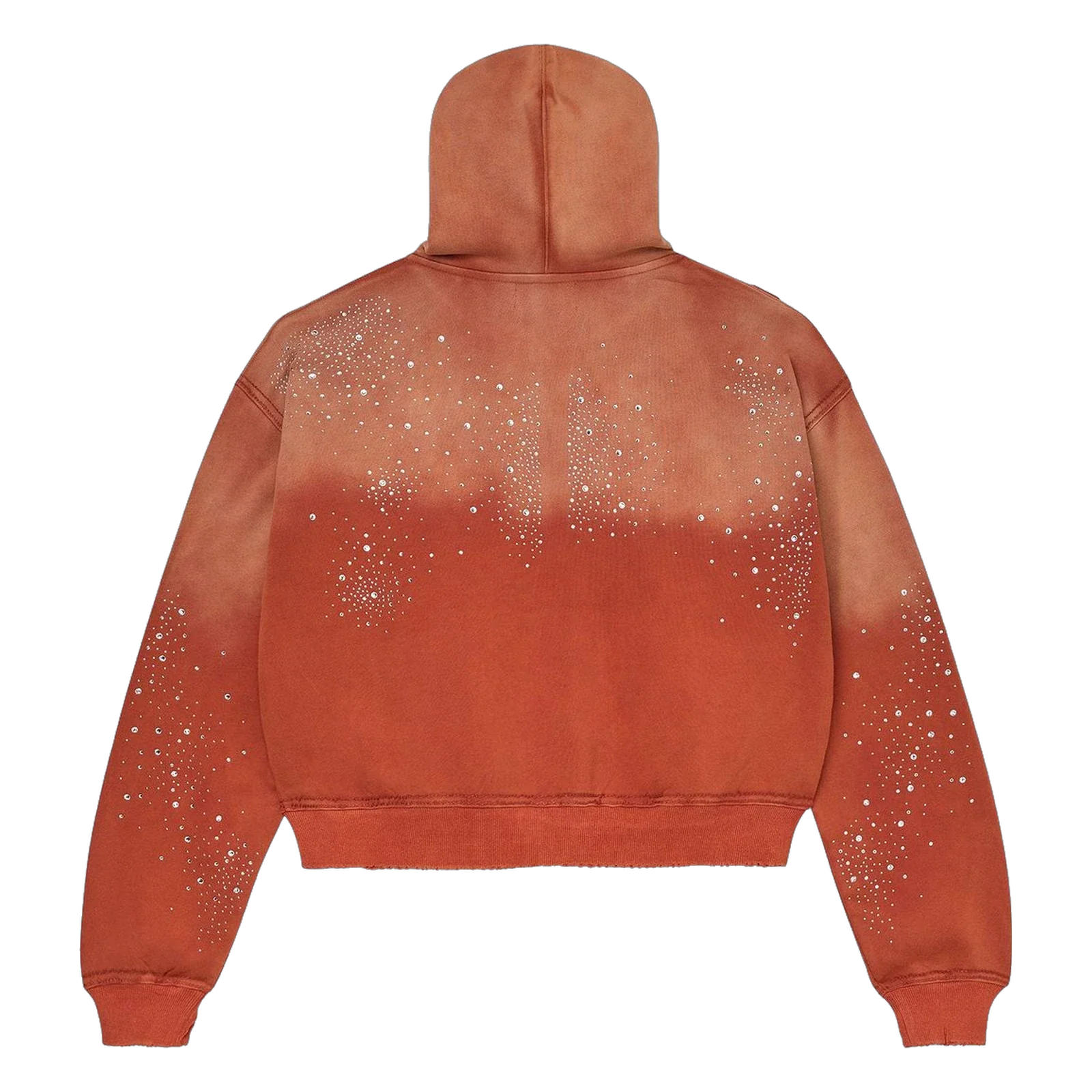 Vale Forever Classico Zip Up Hoodie Orange