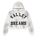 Vale Forever Classico Zip Up Hoodie White