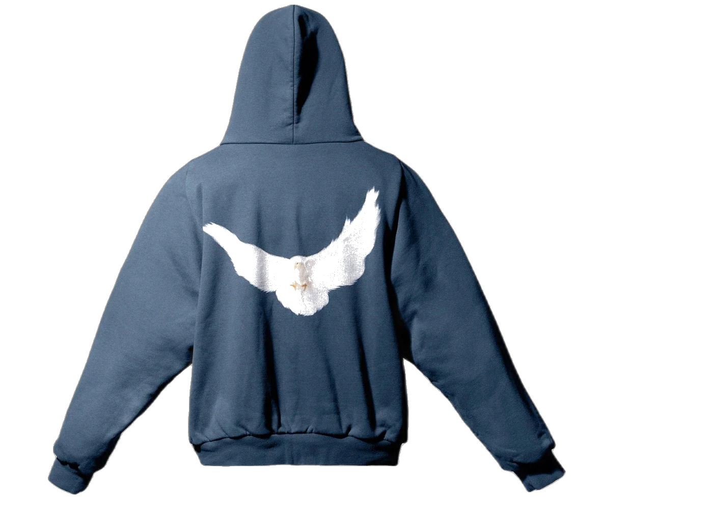 Yeezy Gap Dove Shrunken Hoodie Dark Blue