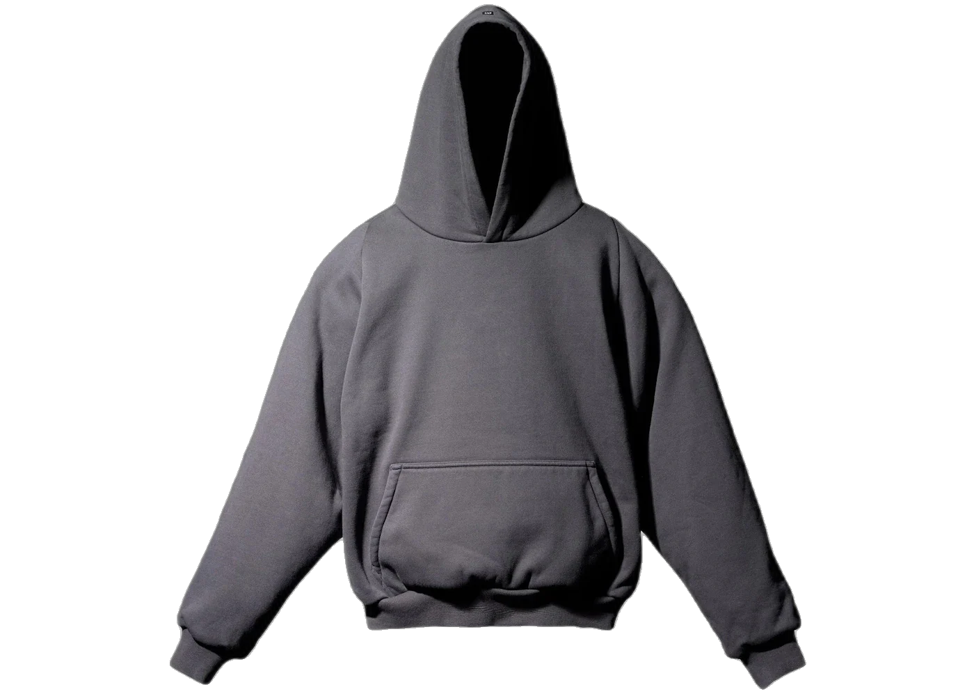 Yeezy Gap Logo Shrunken Hoodie Black, Black (4708240620000)