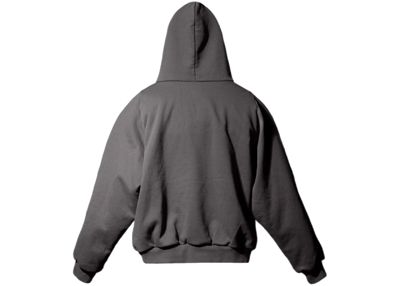 Yeezy Gap Logo Shrunken Hoodie Dark Grey