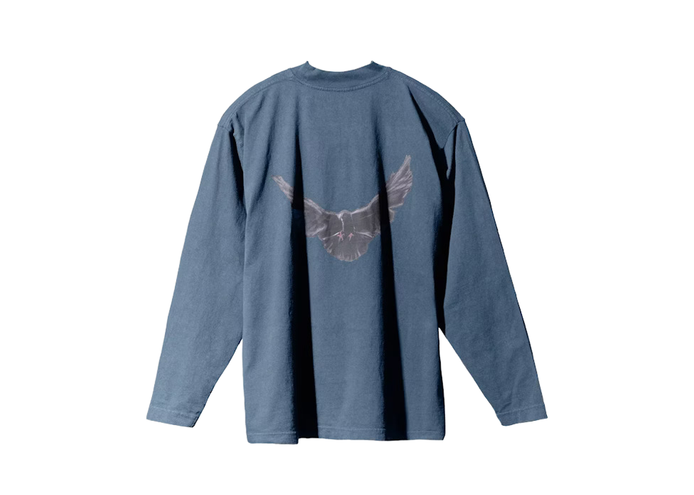Yeezy Gap Dove Longsleeve Tee Dark Blue, Dark Blue (4713050020000)