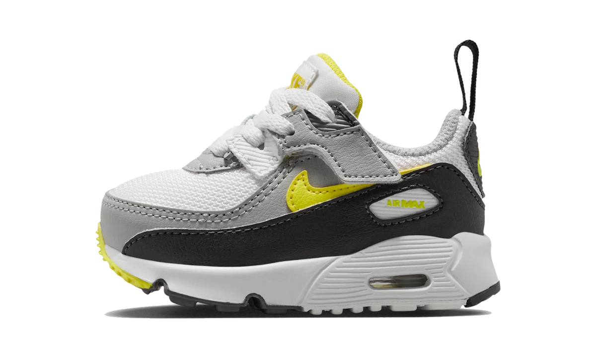 Nike Air Max 90 EasyOn Off-White/Dark Smoke Grey/Light Smoke Grey/Sonic Yellow