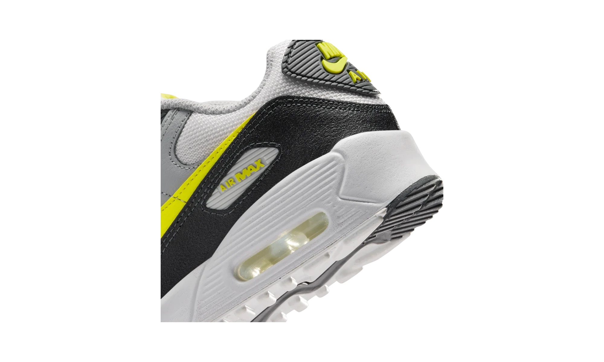 Nike Air Max 90 Off-White/Dark Smoke Grey/Light Smoke Grey/Sonic Yellow