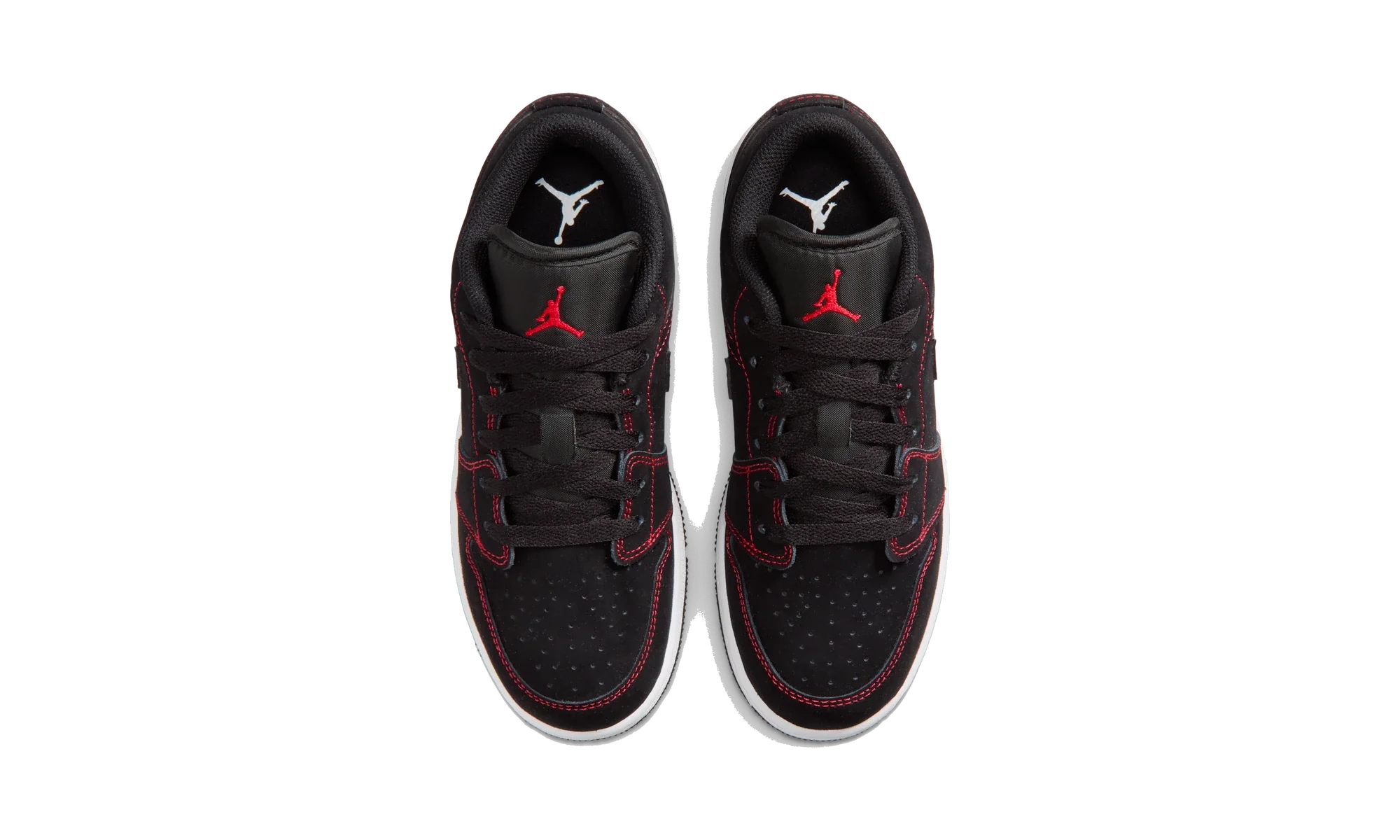Air Jordan 1 Low Black/White/University Red