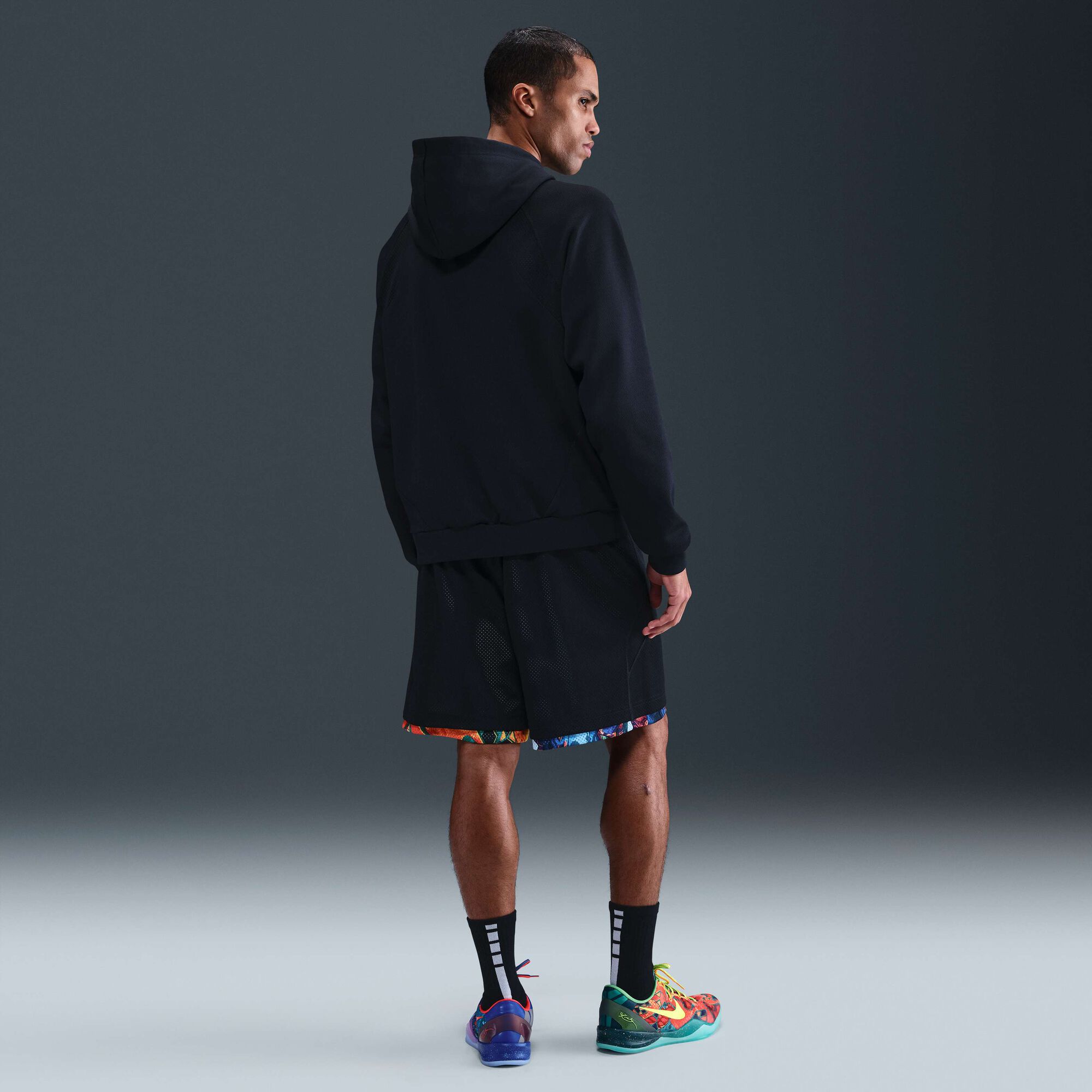 Kobe Therma-FIT Pullover Hoodie Black/Volt