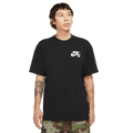 Nike SB Logo Skate T-Shirt Black/White