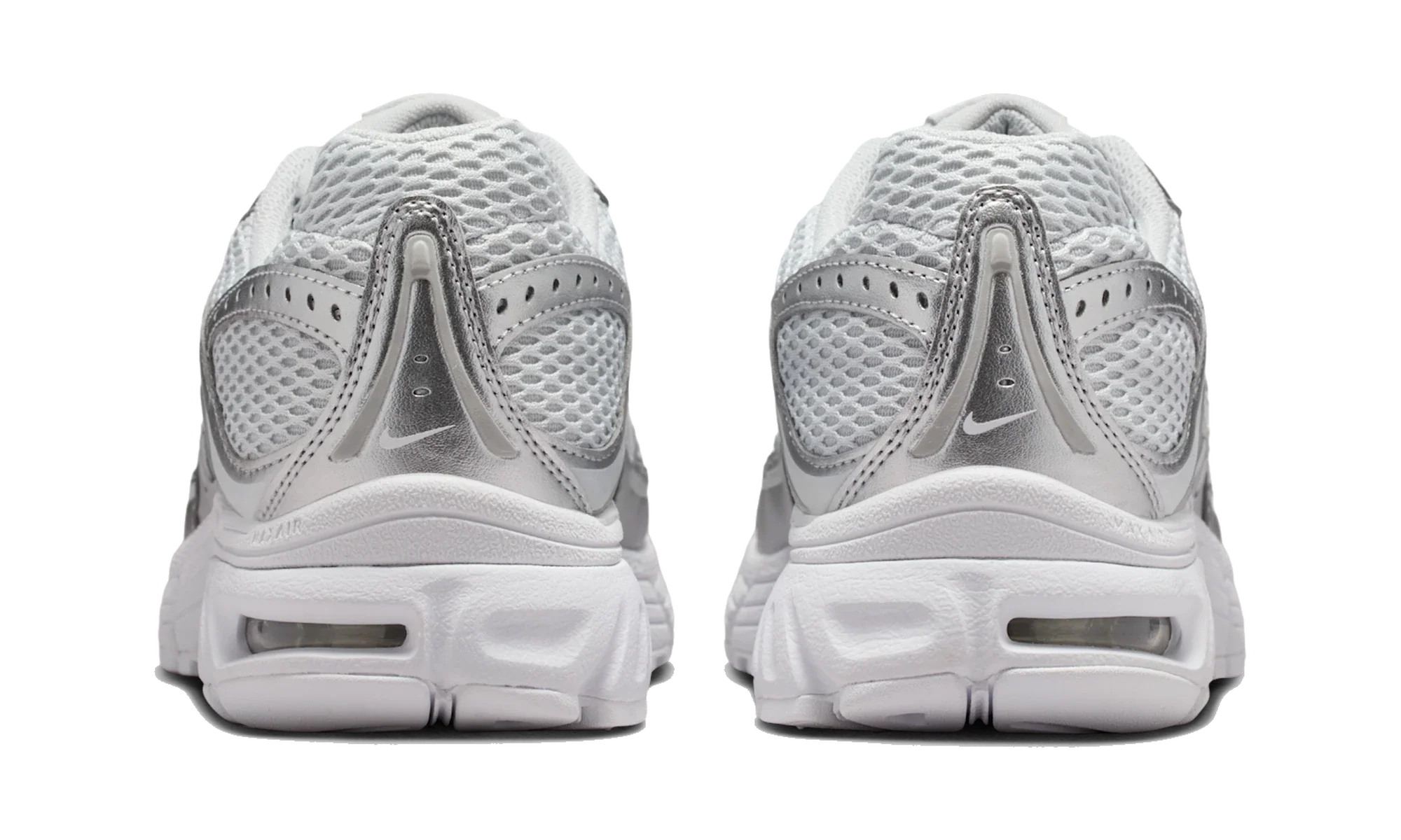 Nike Air Max Moto 2K shoes with reflective accents Grey Fog/Metallic Silver/White