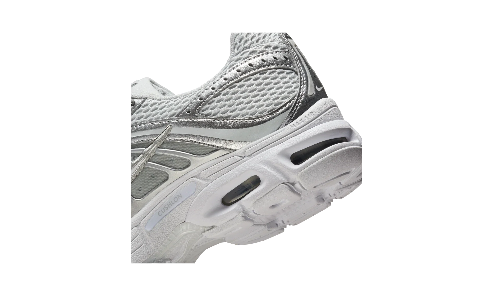Nike Air Max Moto 2K shoes with reflective accents Grey Fog/Metallic Silver/White