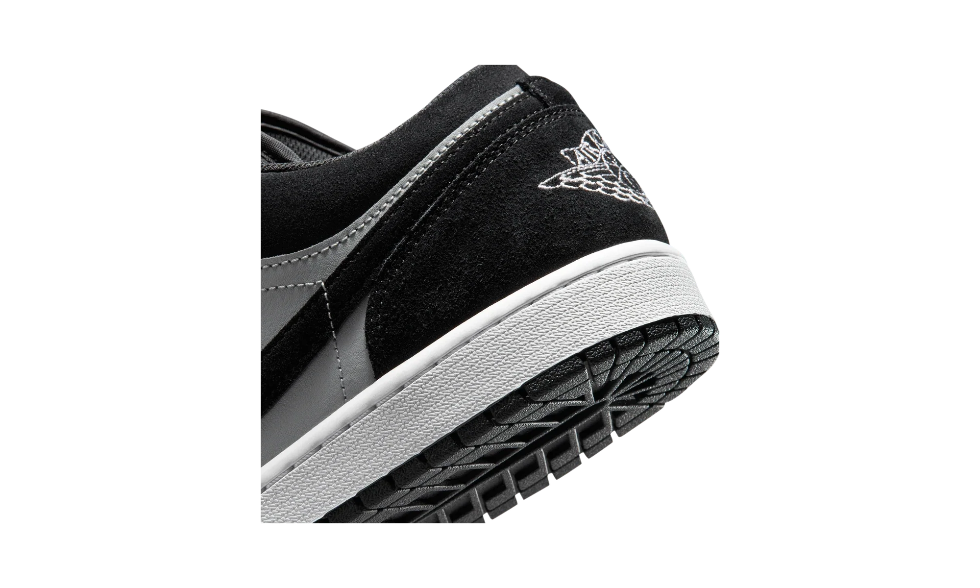 Air Jordan 1 Low Black/Light Smoke Grey/White