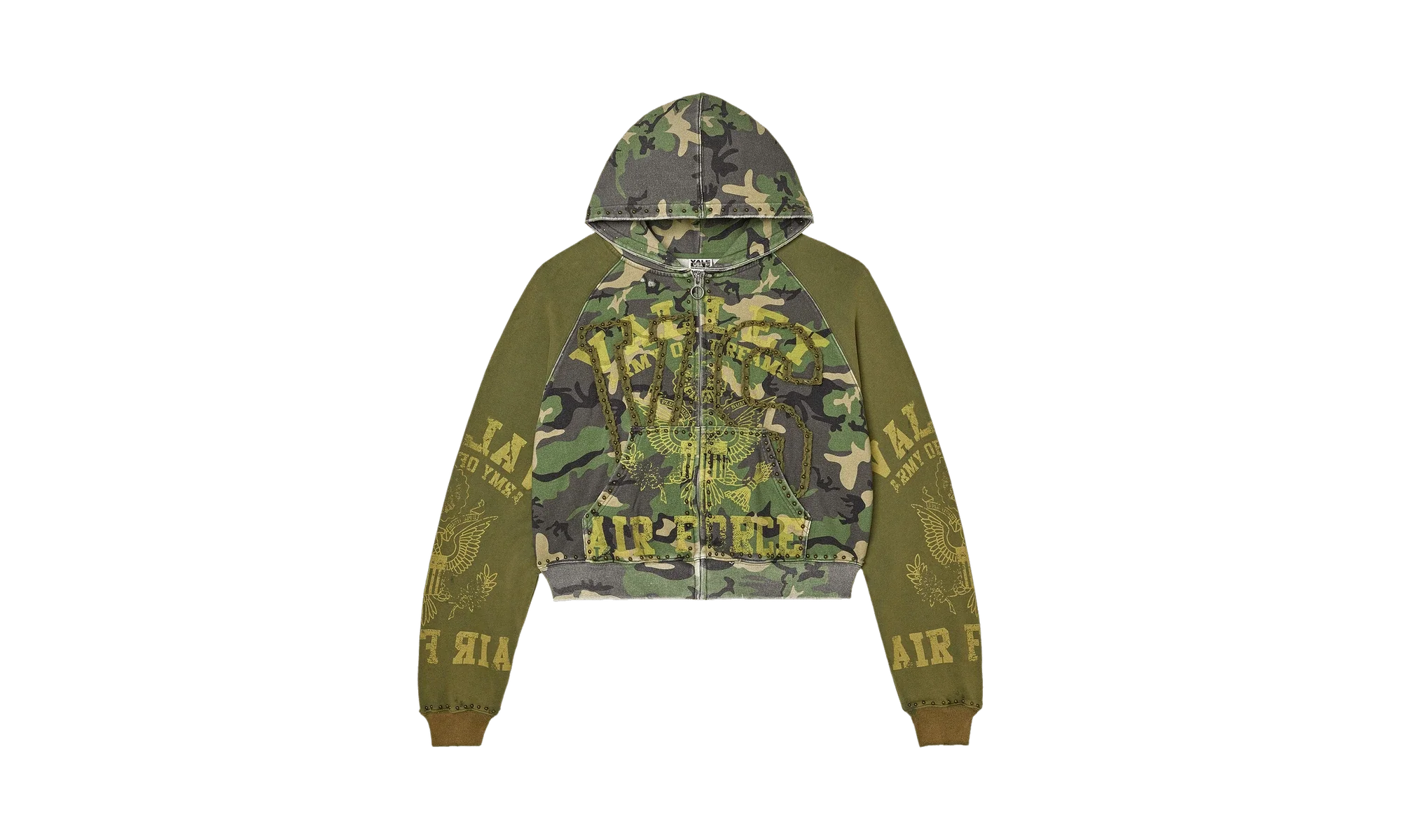 Vale Forever Terrain Zip Up Green/Yellow