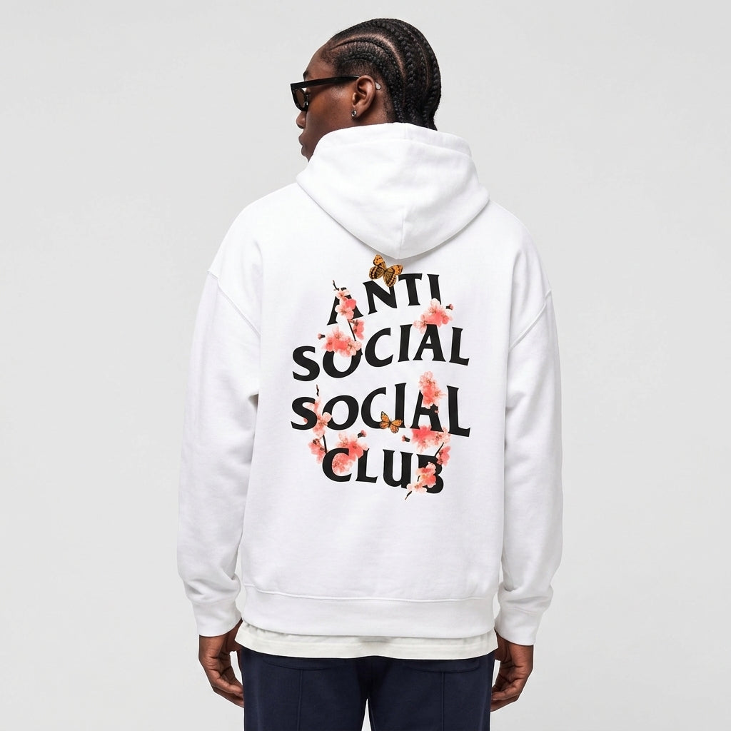 Anti Social Social Club Kkoch Hoodie White