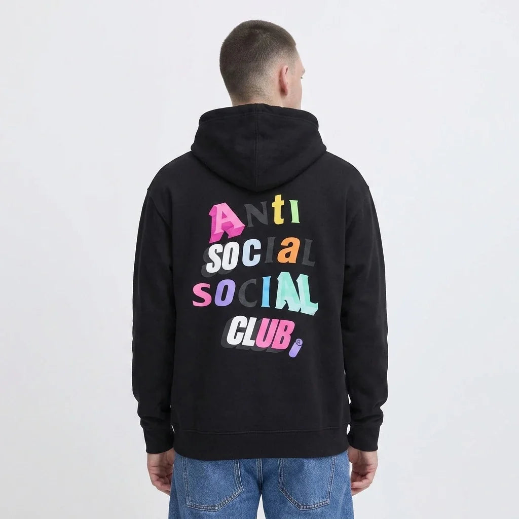 Anti Social Social Club The Real Me Hoodie Black