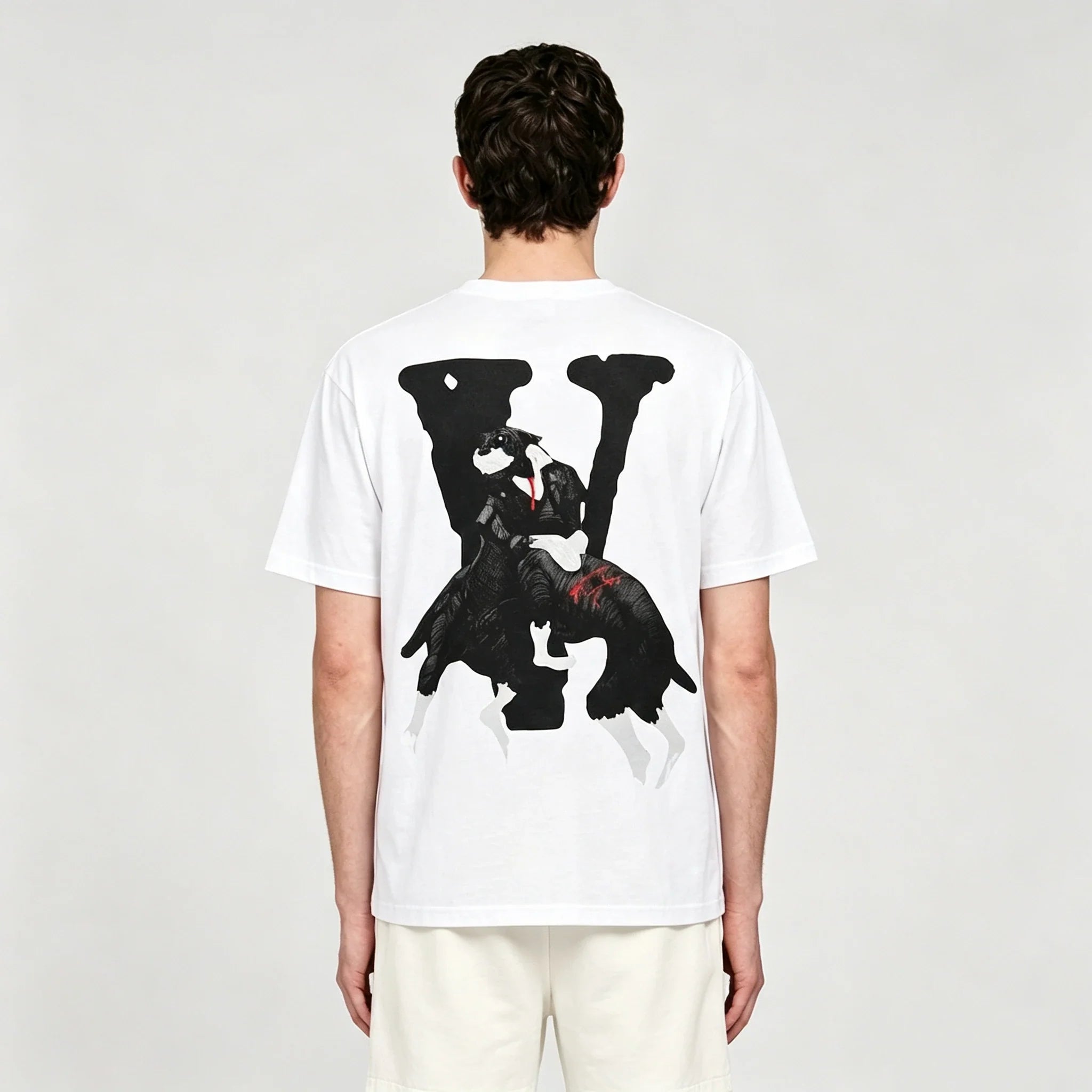 City Morgue x Vlone Dogs T-Shirt White